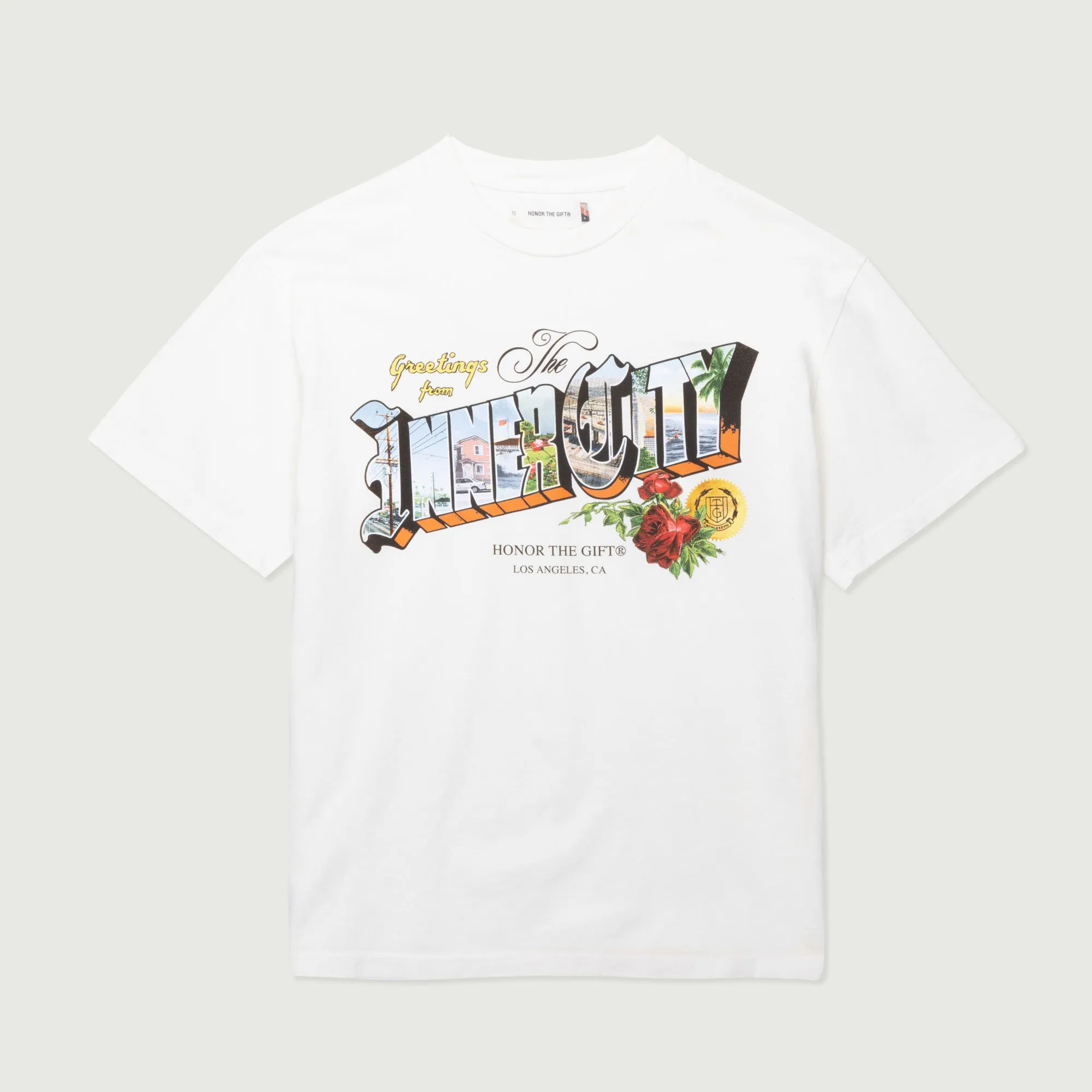 Greetings 2.0 T-Shirt - White sold by Honor the Gift