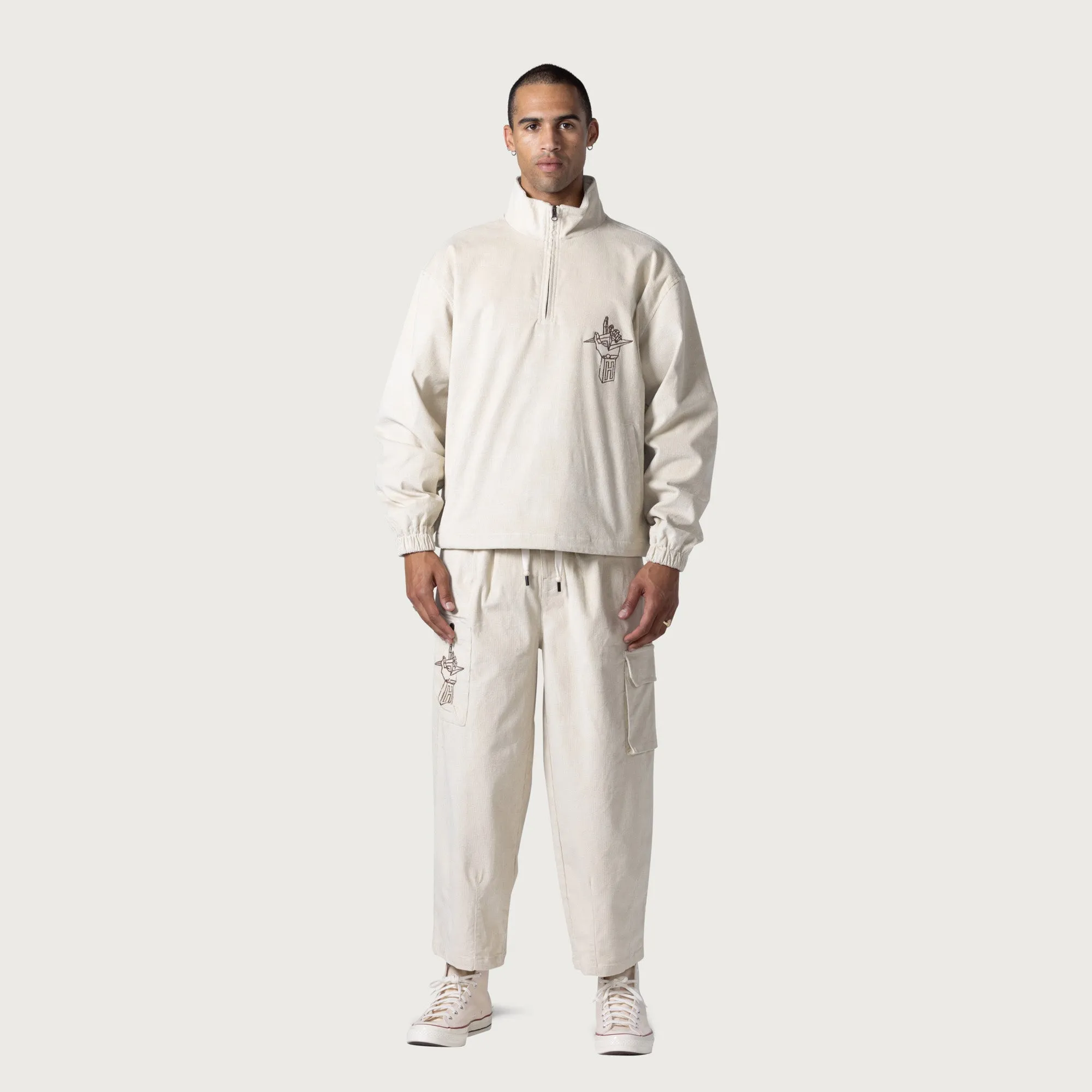 Corduroy Baggy Pant - Cream sold by Honor the Gift product image thumbnail 2