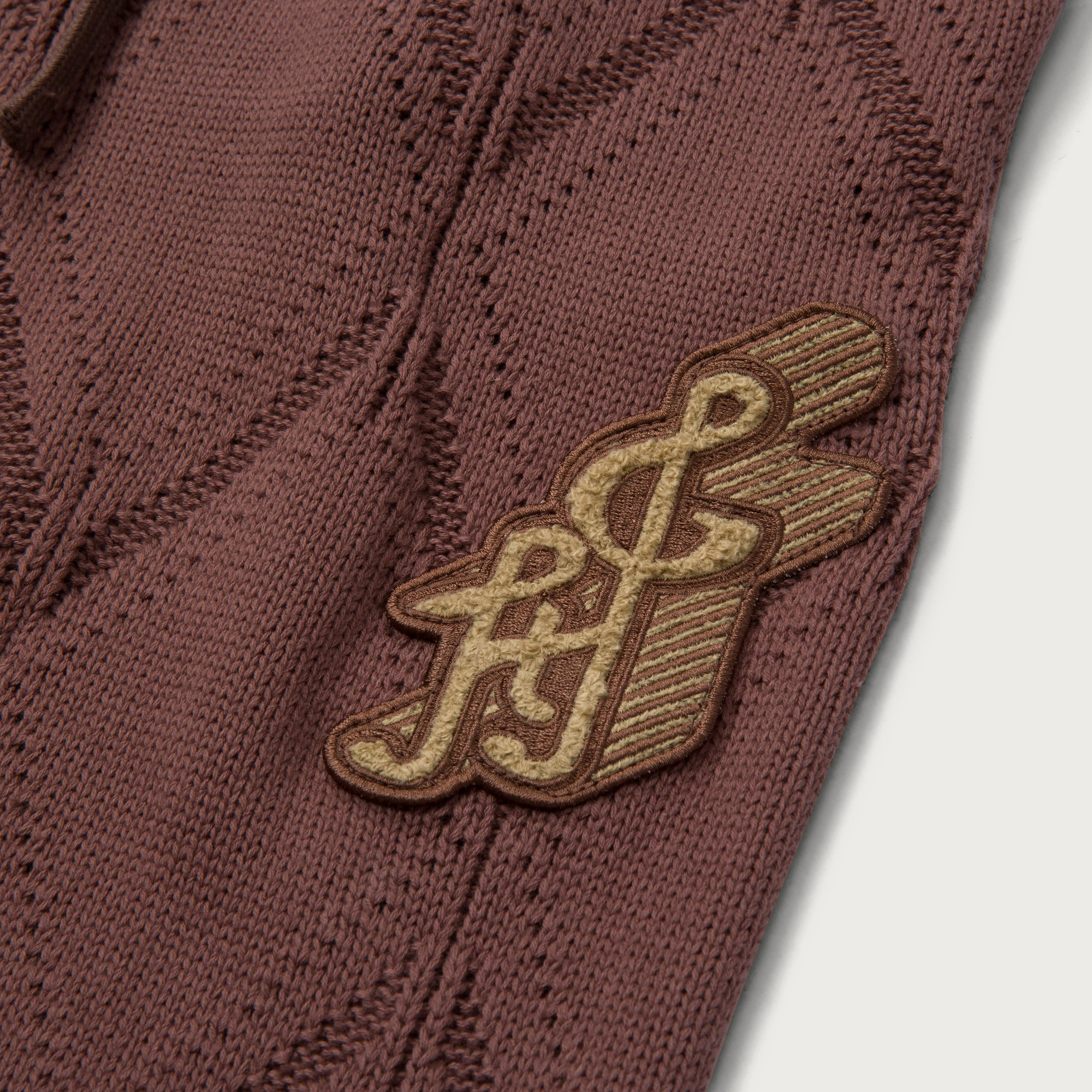 Diamond Knit Pant - Brown sold by Honor the Gift product image thumbnail 5