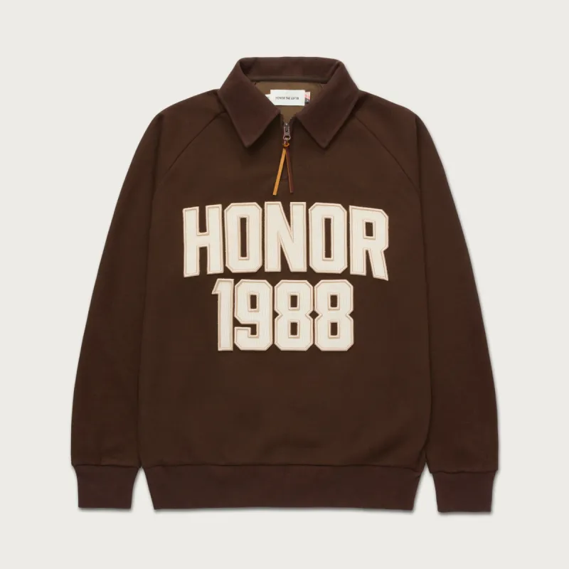 1988 Qtr Zip - Brown sold by Honor the Gift