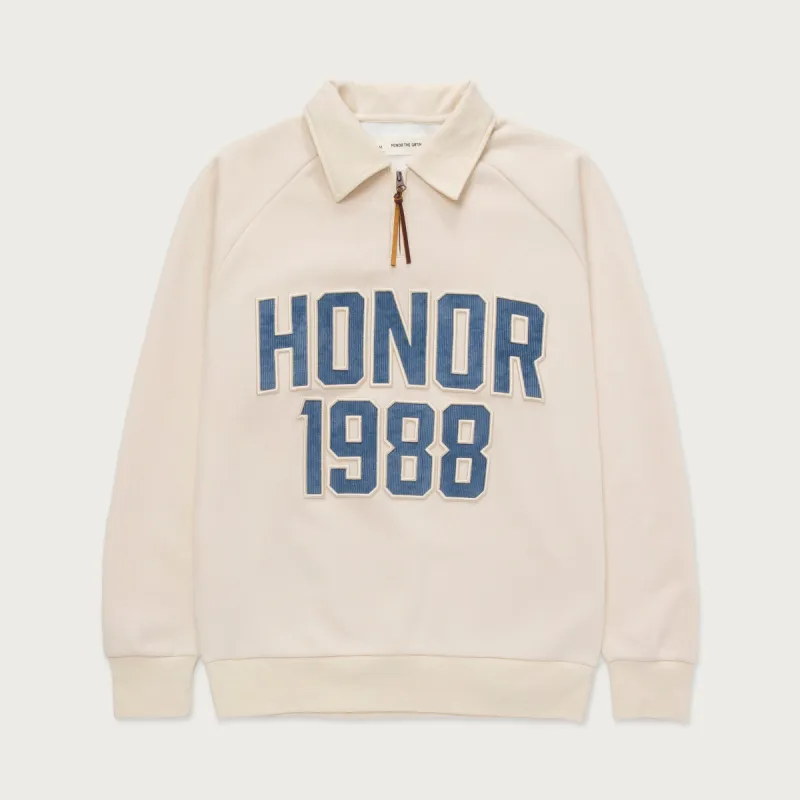 1988 Qtr Zip - Cream sold by Honor the Gift