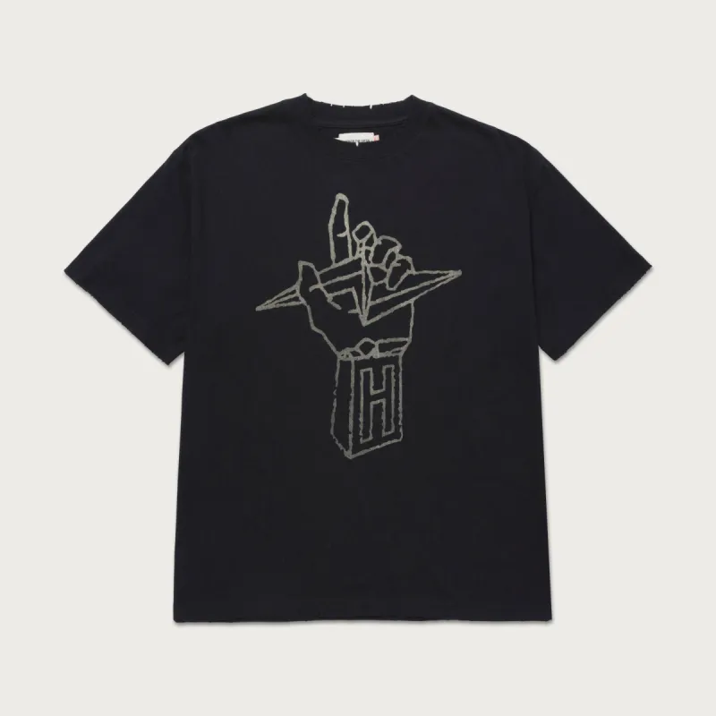 Lightning Hand Tee - Black sold by Honor the Gift
