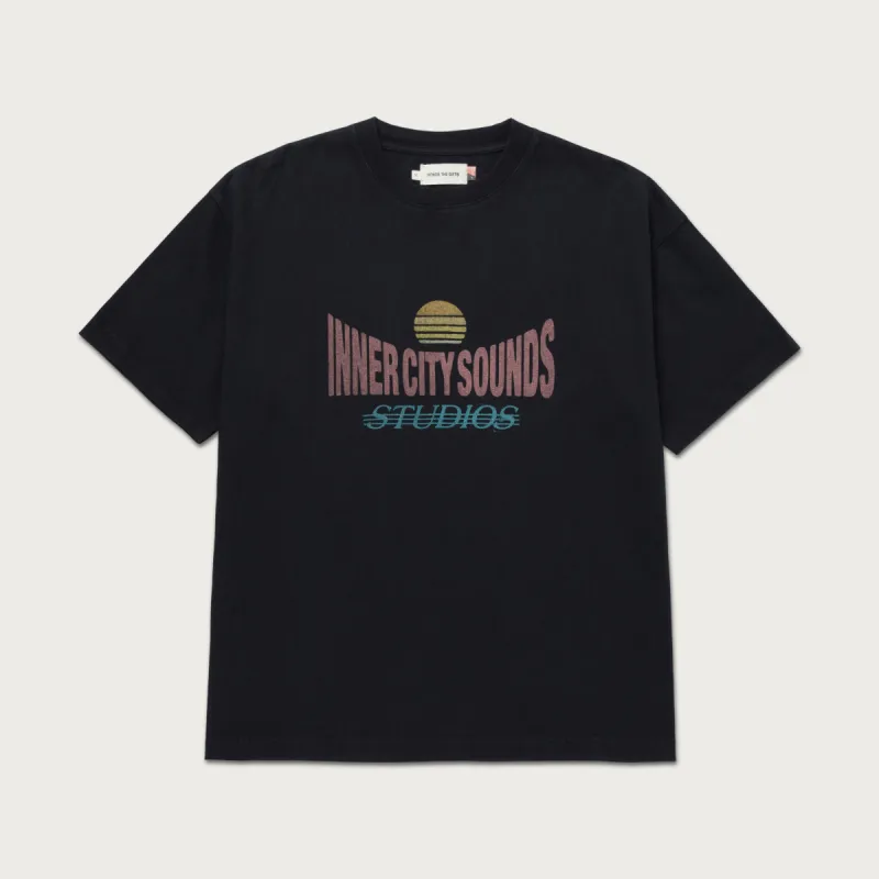 Inner City Sounds Tee - Black sold by Honor the Gift