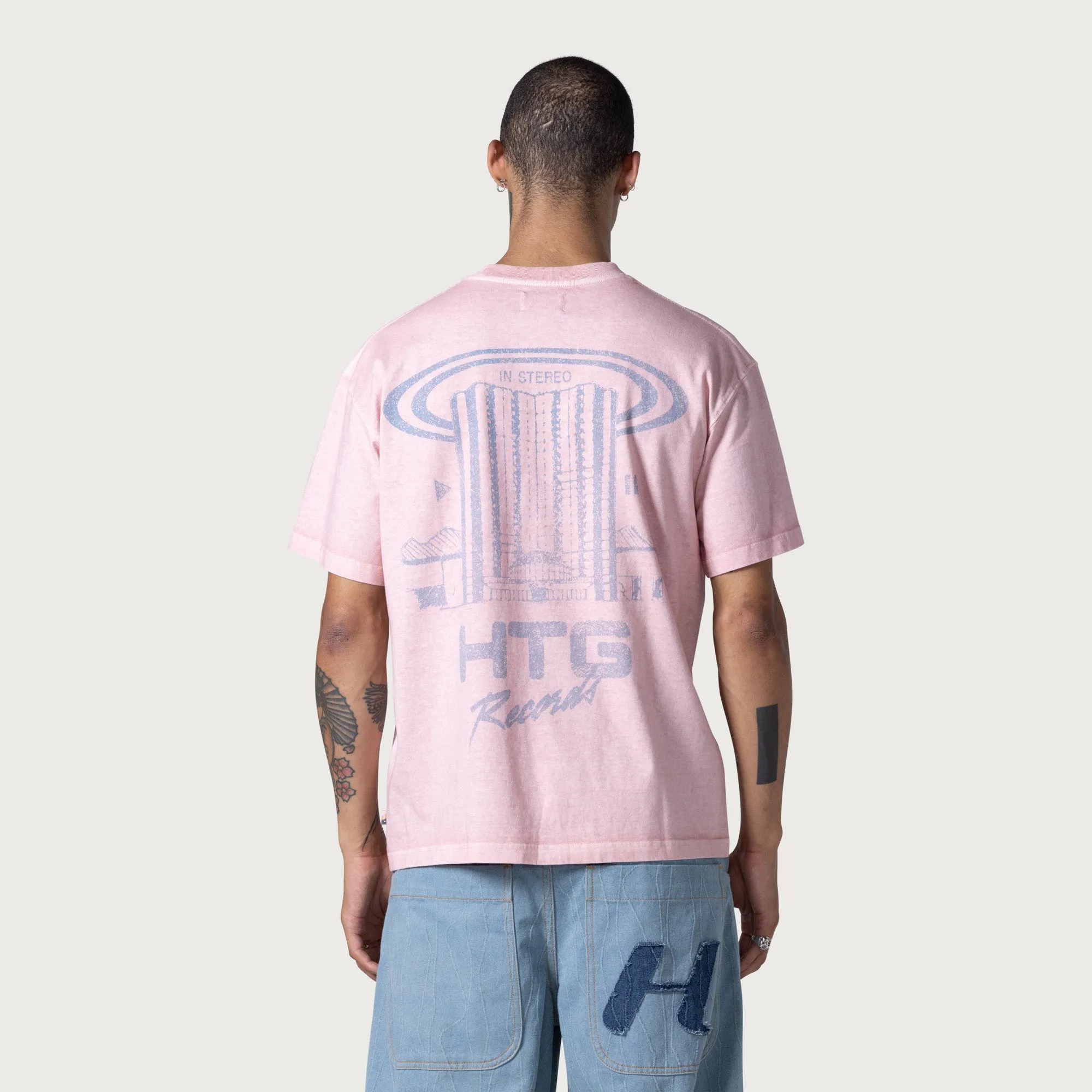 Htg Records Tee - Pink sold by Honor the Gift product image thumbnail 4