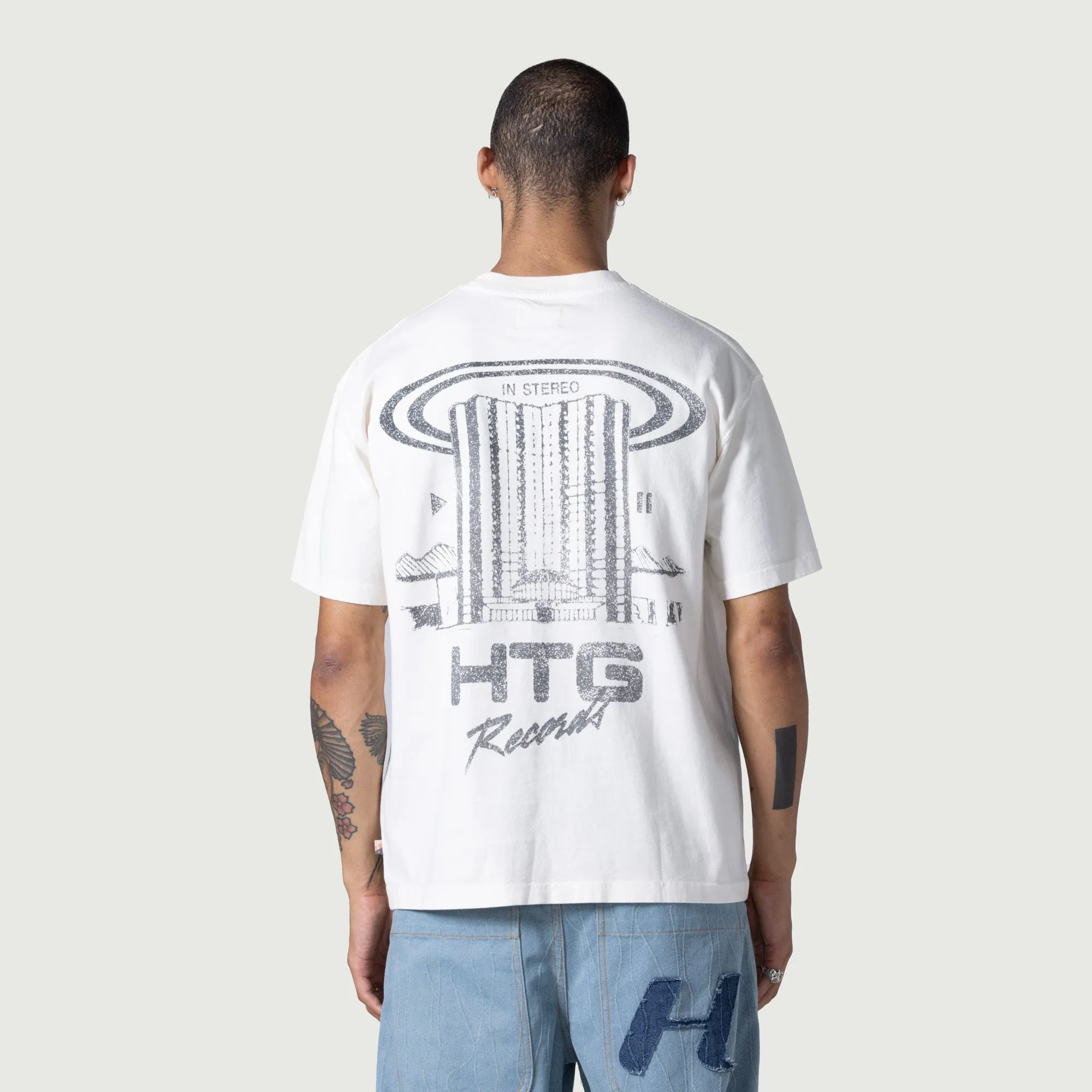 Htg Records Tee - White sold by Honor the Gift product image thumbnail 4