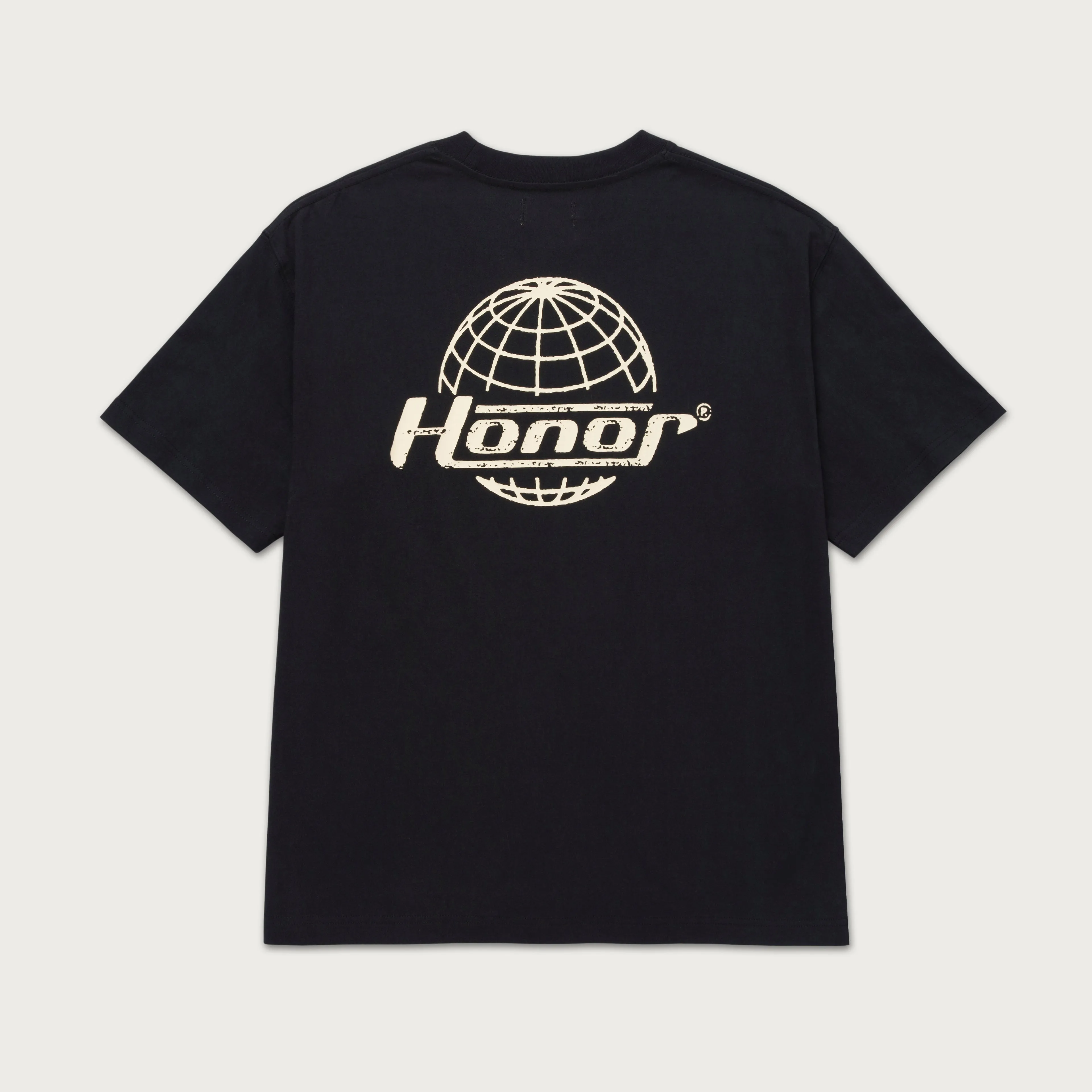 Honor Globe Logo Tee - Black sold by Honor the Gift