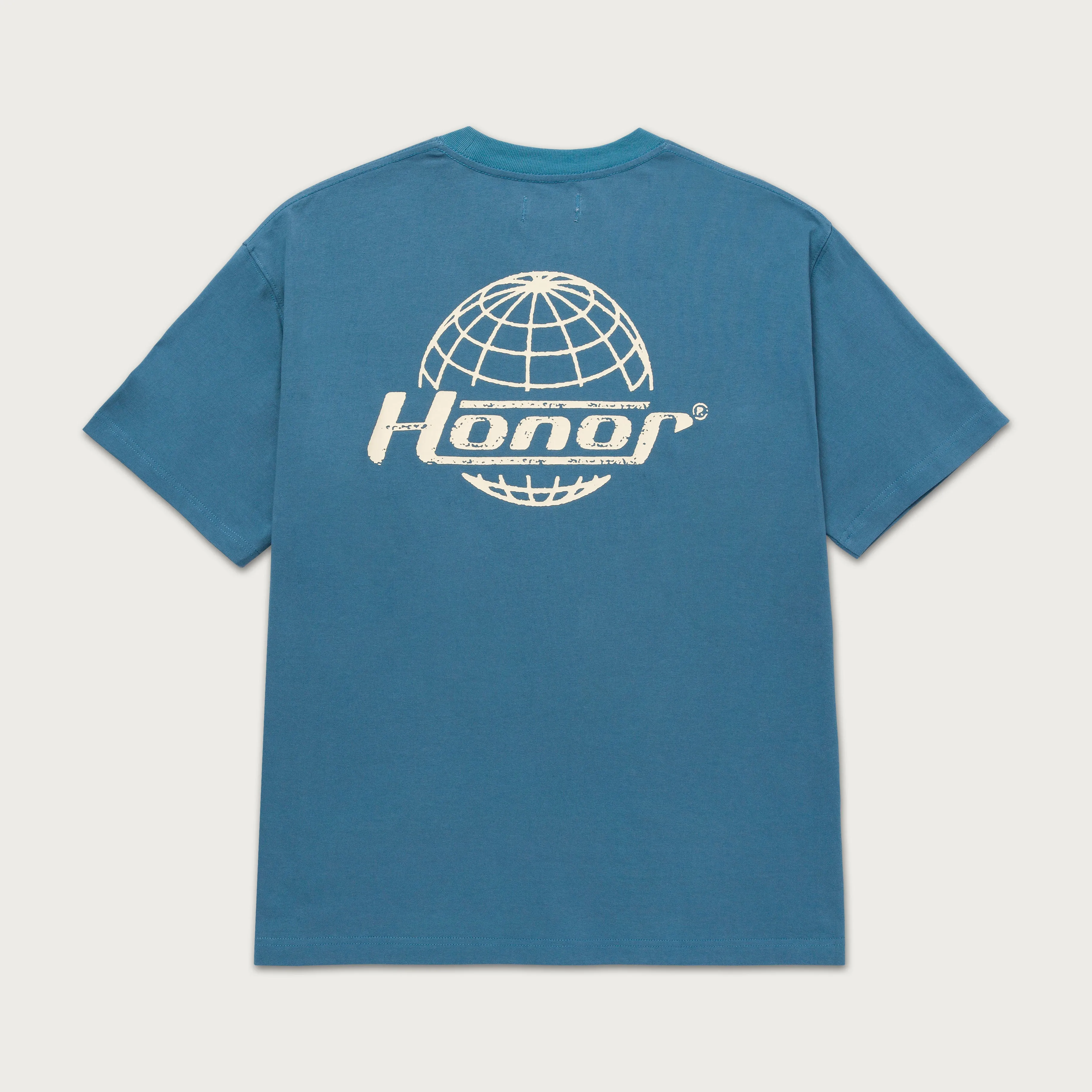 Honor Globe Logo Tee - Blue sold by Honor the Gift