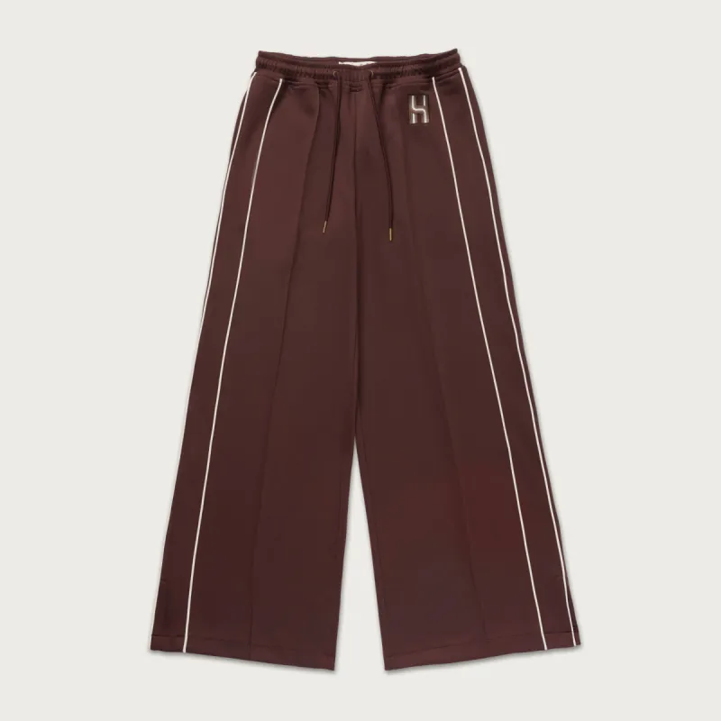 Womens Super Wide Track Pant - Brown sold by Honor the Gift