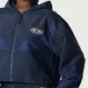 Womens Colorblock Full Zip - Navy sold by Honor the Gift