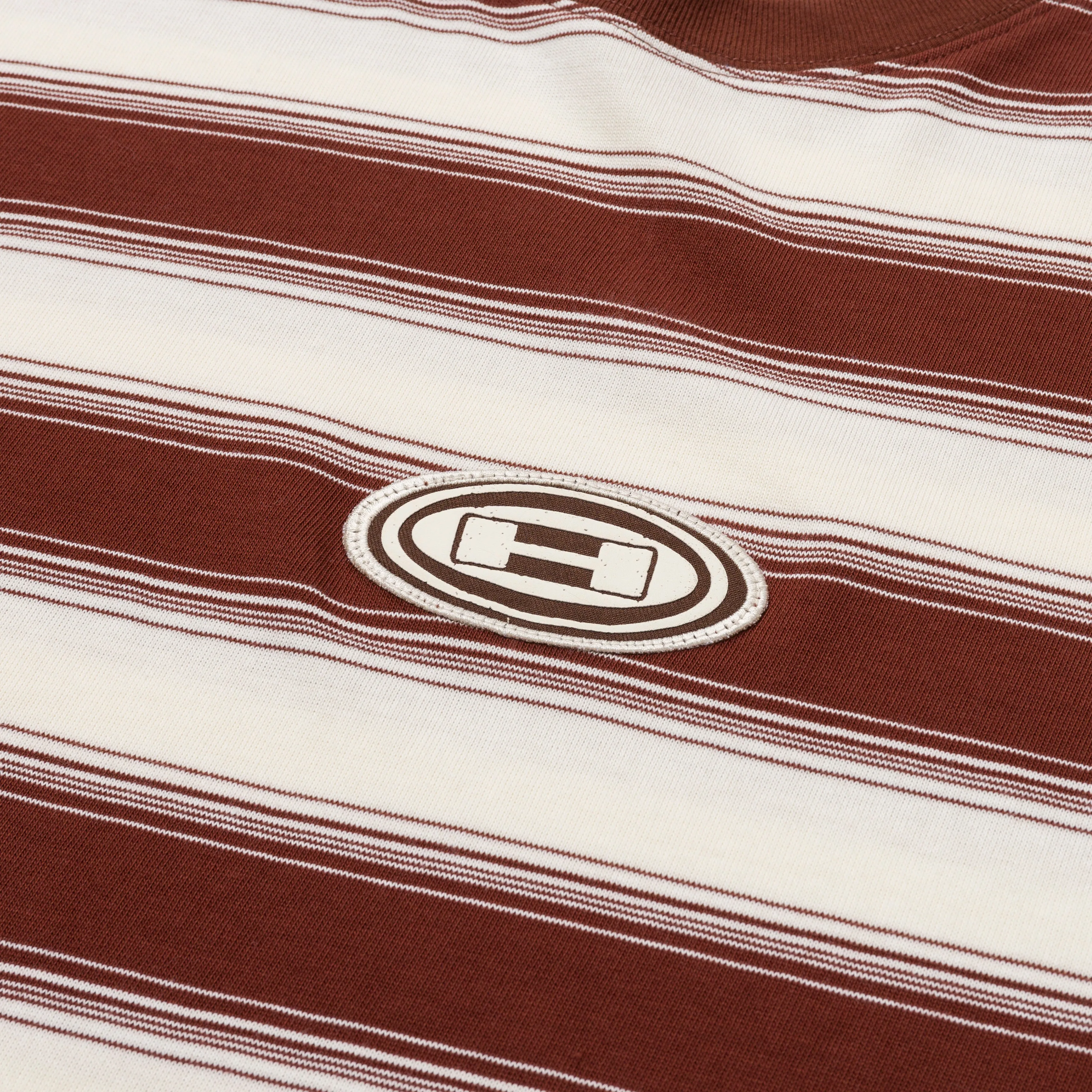 1988 Stripe Ls Tee - Brown sold by Honor the Gift product image thumbnail 5