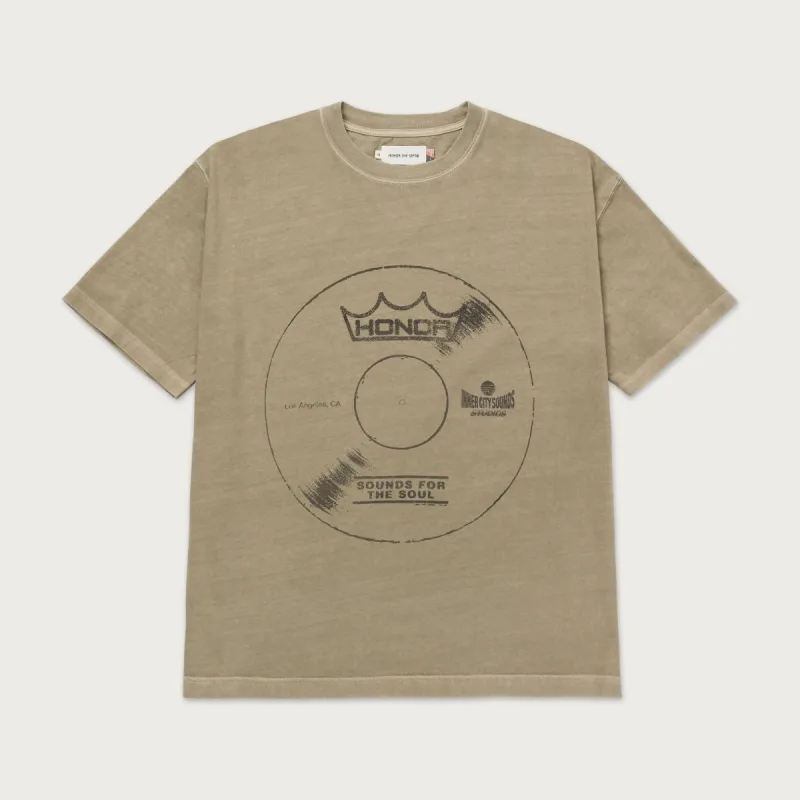 Honor Vinyl Tee - Stone sold by Honor the Gift