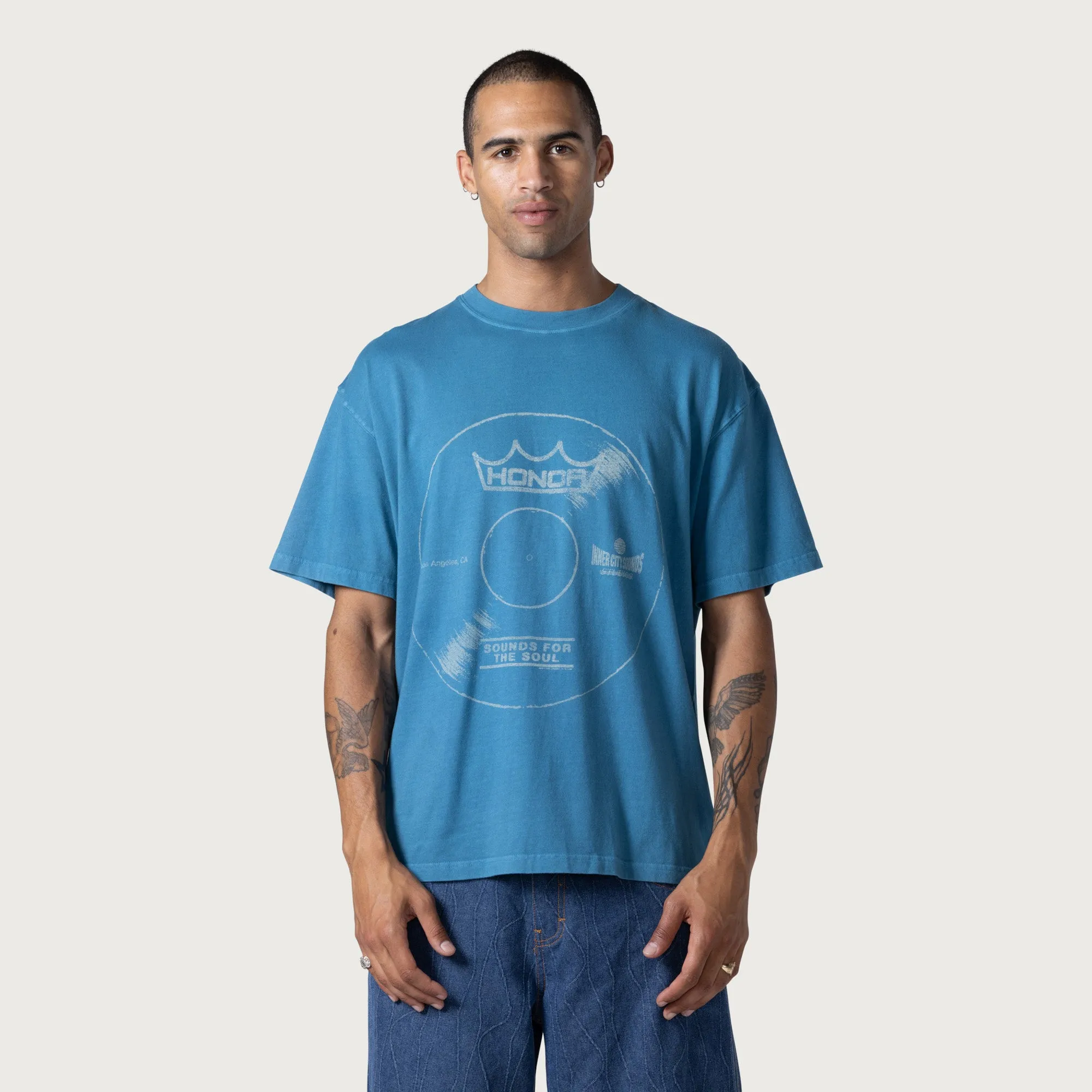 Honor Vinyl Tee - Blue sold by Honor the Gift product image thumbnail 2