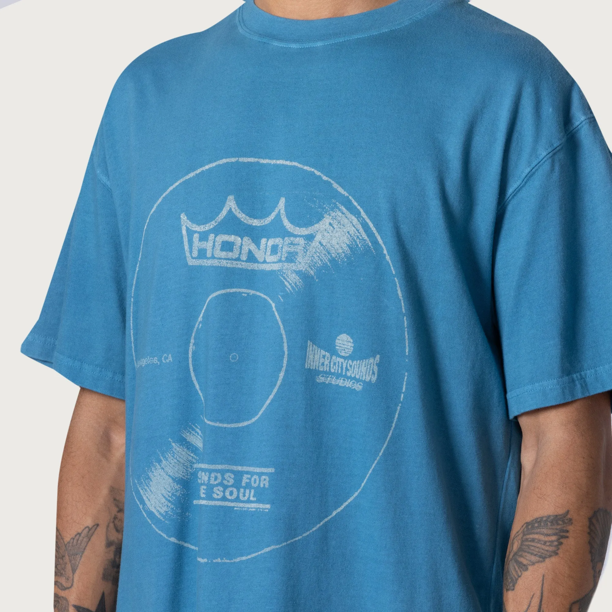 Honor Vinyl Tee - Blue sold by Honor the Gift product image thumbnail 3