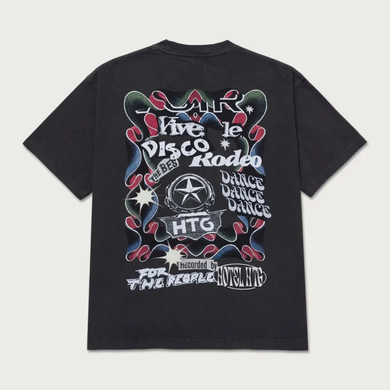 Disco Rodeo T-Shirt - Black made by Honor the Gift