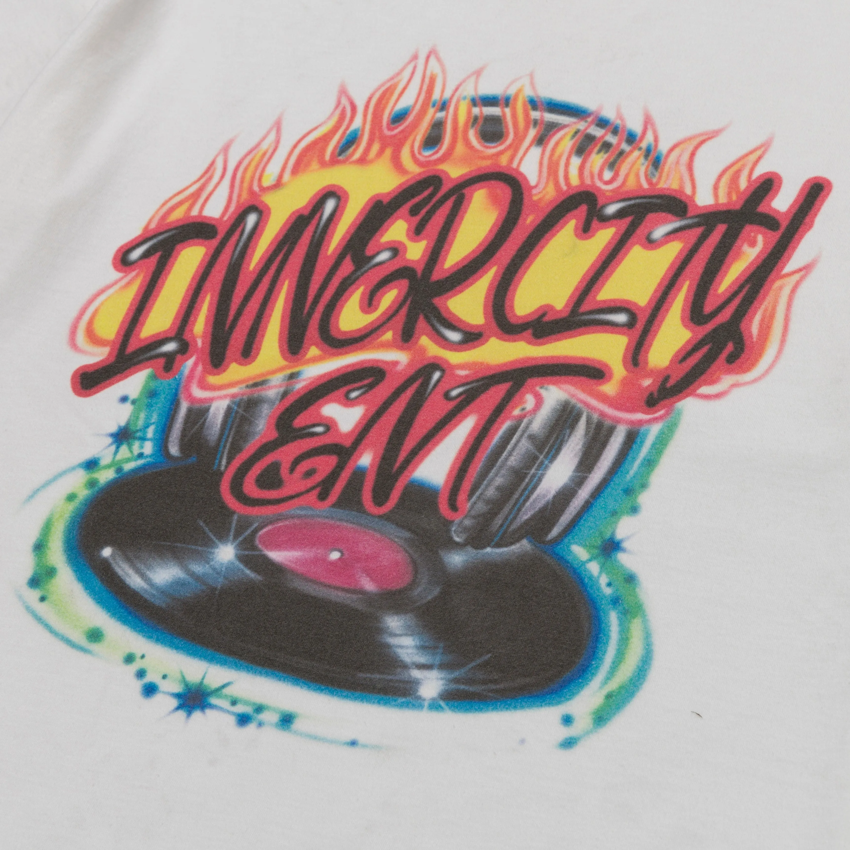Vinyl Airbrush T-Shirt - White sold by Honor the Gift product image thumbnail 3