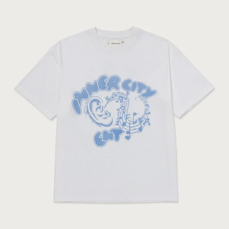 Entertainment T-Shirt - White sold by Honor the Gift