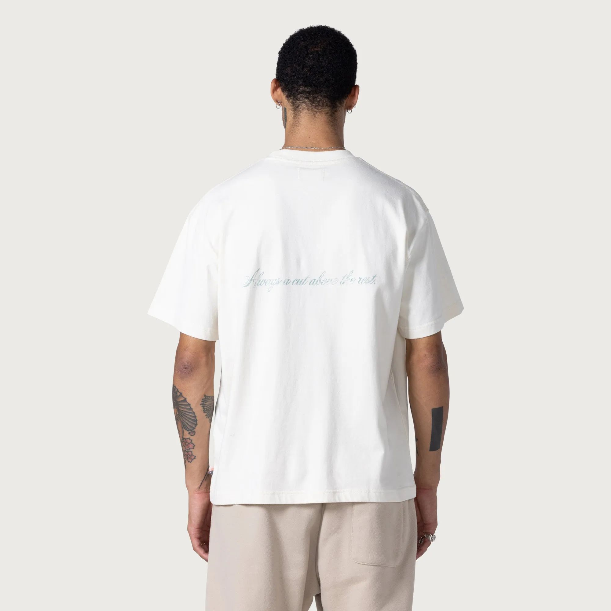 Barbershop T-Shirt - Bone sold by Honor the Gift product image thumbnail 4