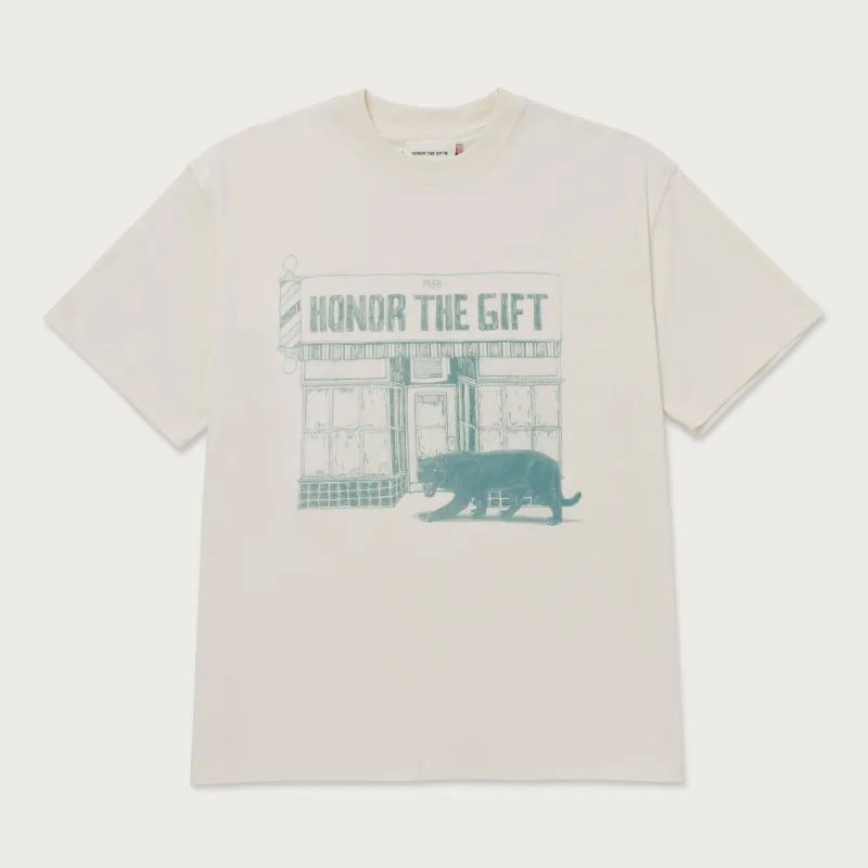 Barbershop T-Shirt - Bone sold by Honor the Gift