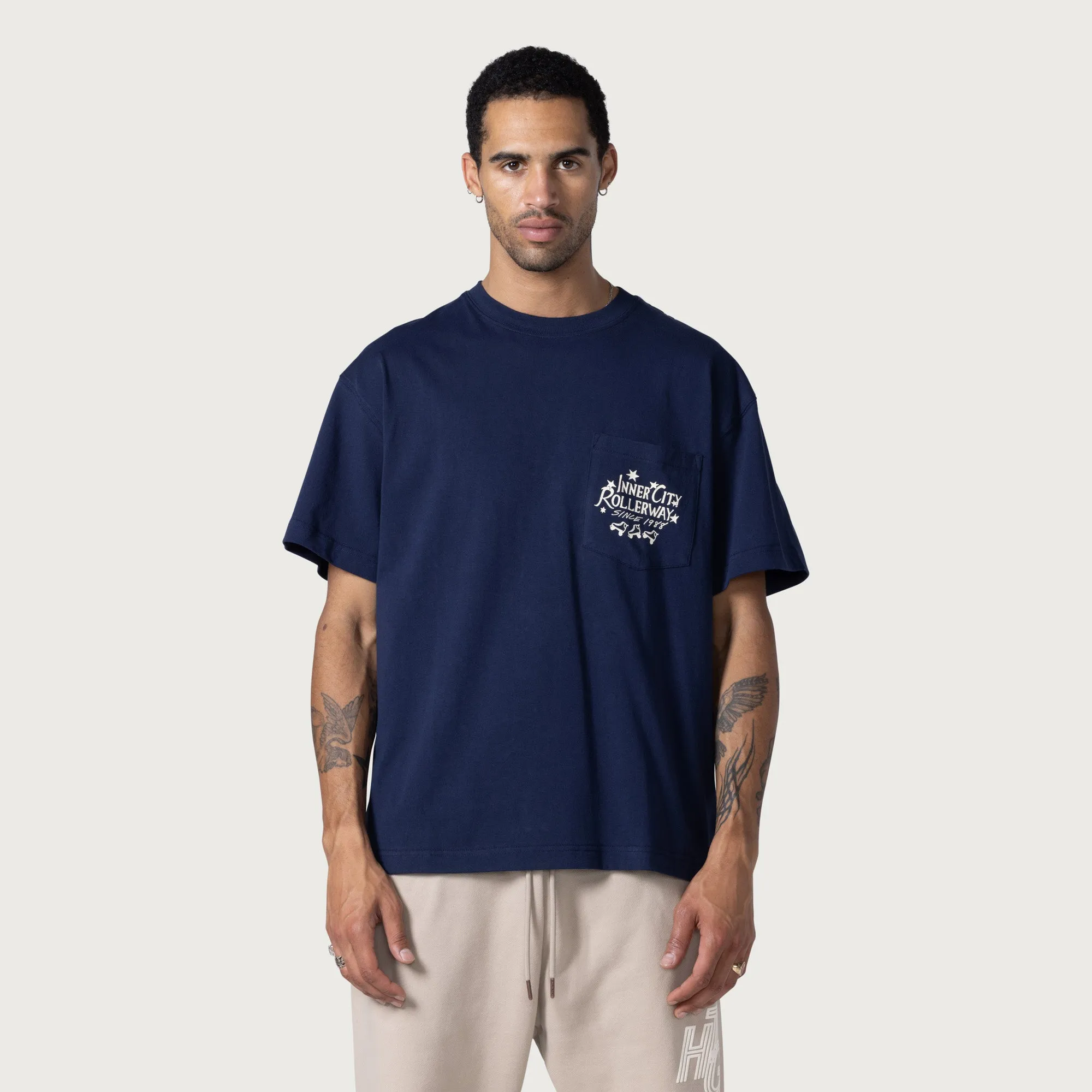 Roller Rink T-Shirt - Navy sold by Honor the Gift product image thumbnail 2