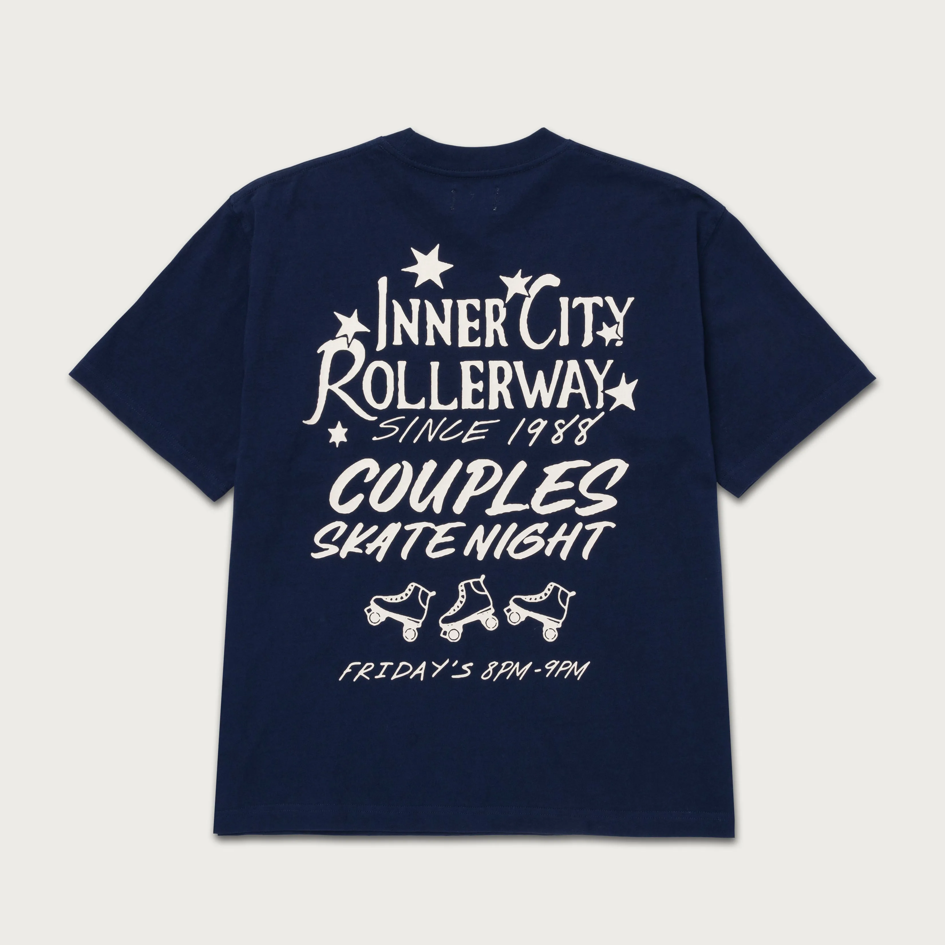Roller Rink T-Shirt - Navy sold by Honor the Gift