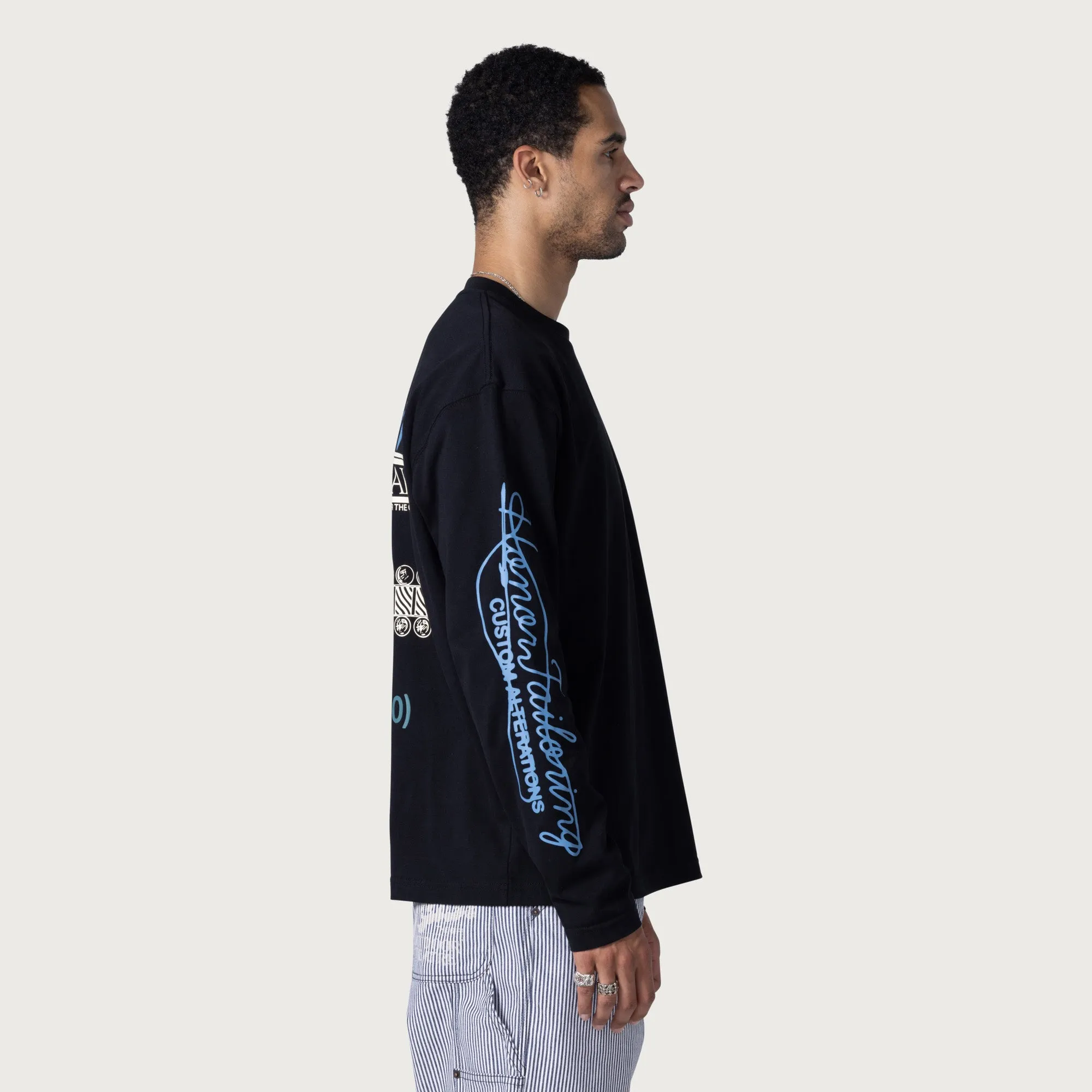 Mall Ls T-Shirt - Black sold by Honor the Gift product image thumbnail 3