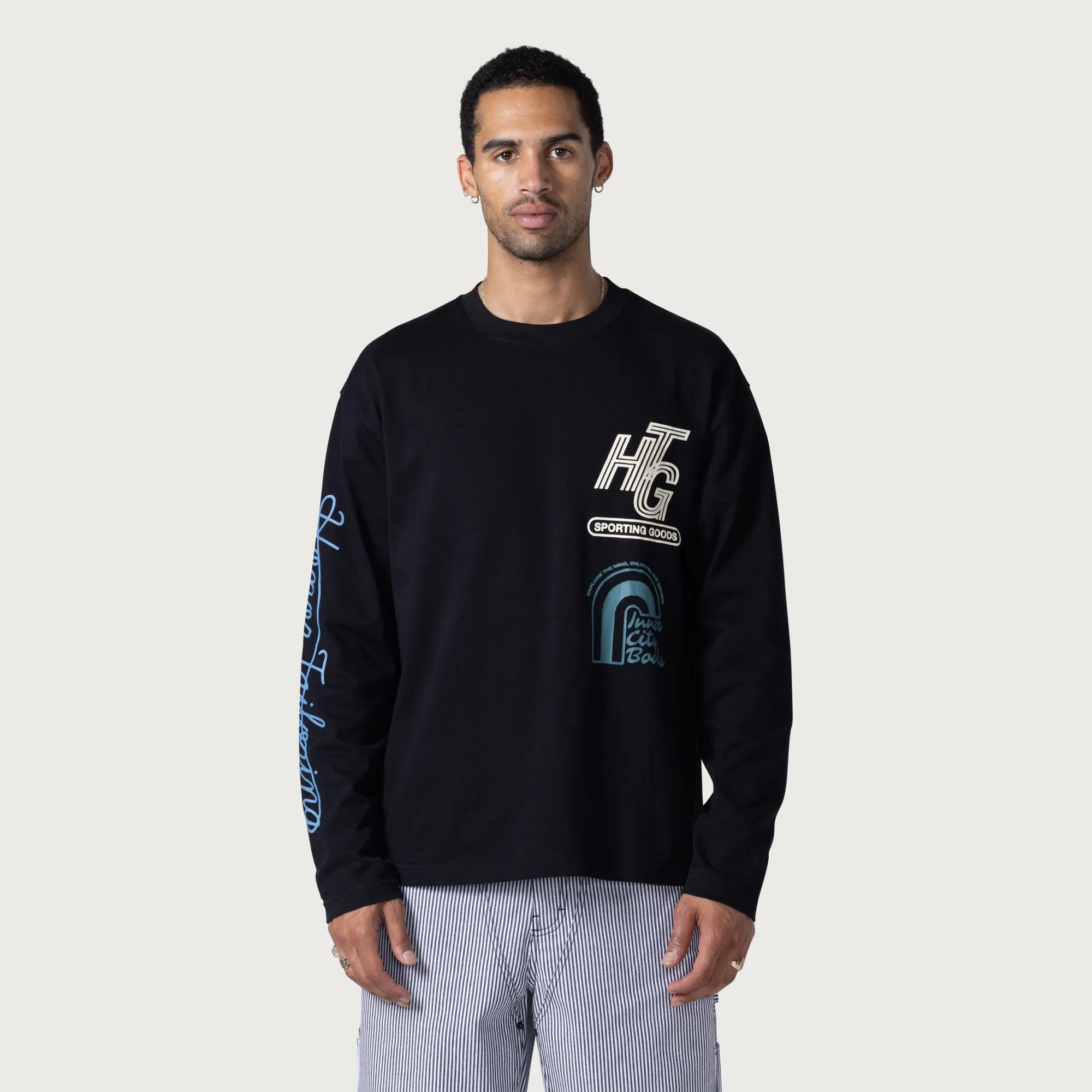 Mall Ls T-Shirt - Black sold by Honor the Gift product image thumbnail 2