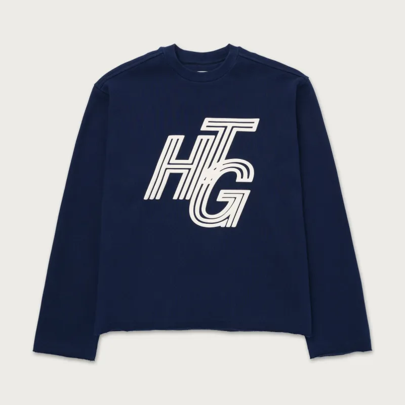 Terry Htg Crewneck - Blue sold by Honor the Gift
