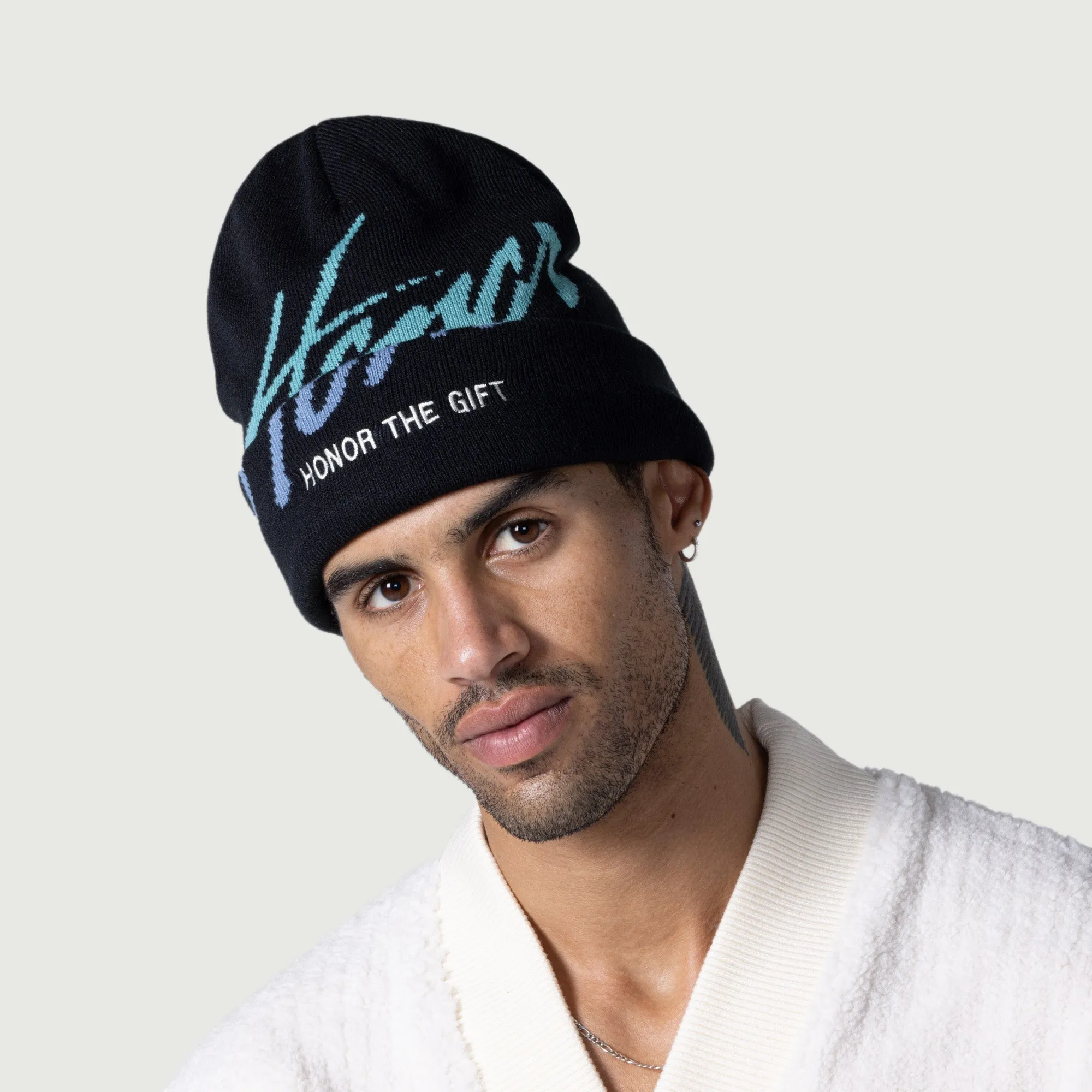 Honor Mall Beanie - Black sold by Honor the Gift product image thumbnail 2