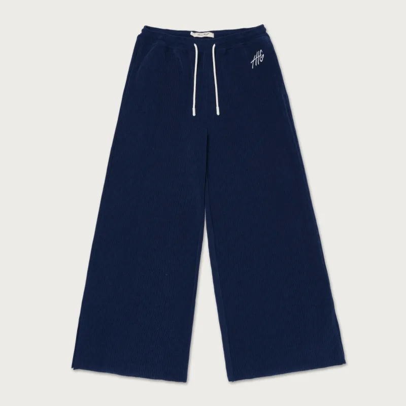 Womens Textured Wide Leg - Blue sold by Honor the Gift
