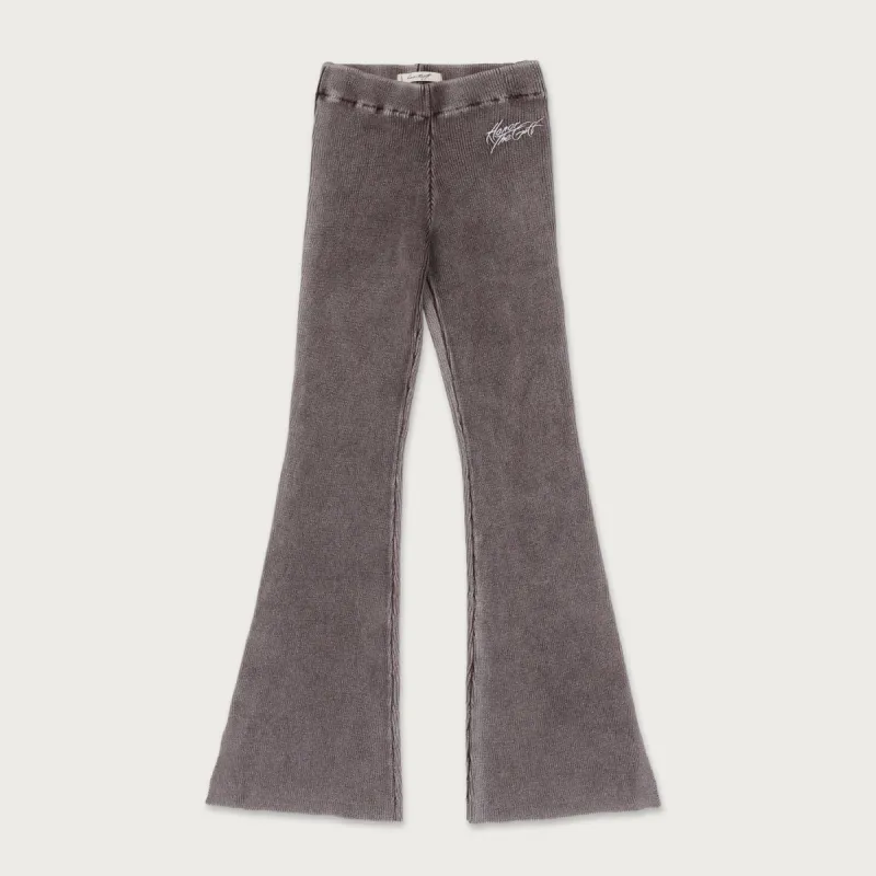Womens Washed Bell Bottom - Brown sold by Honor the Gift