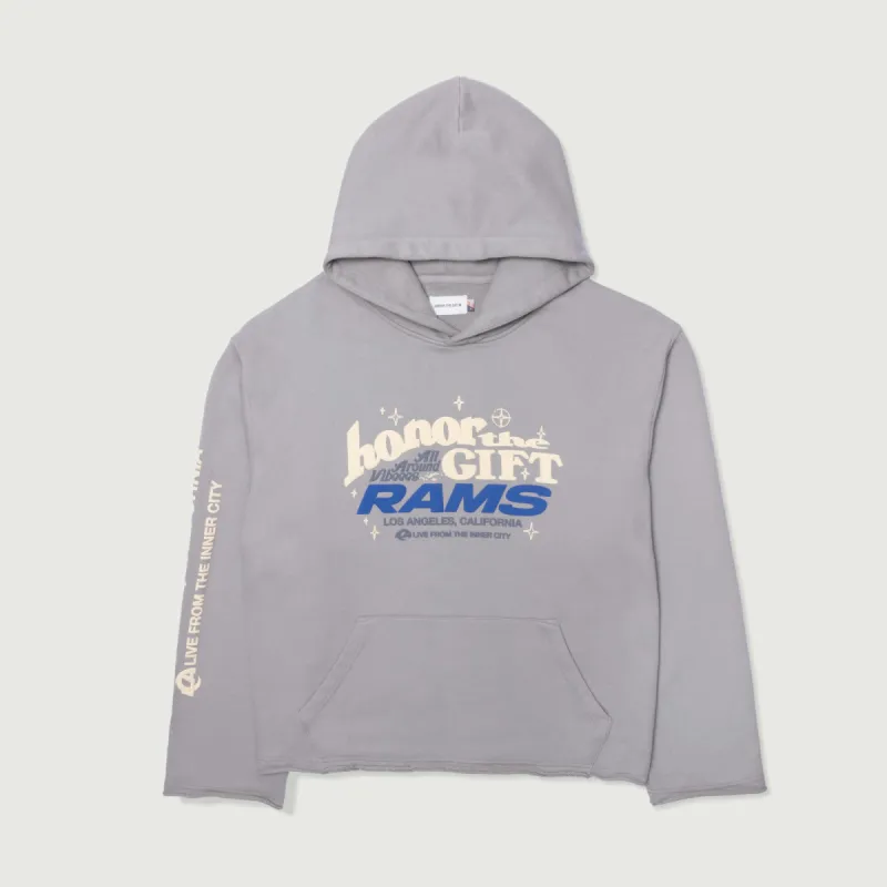 Rams Hoodie - Grey sold by Honor the Gift