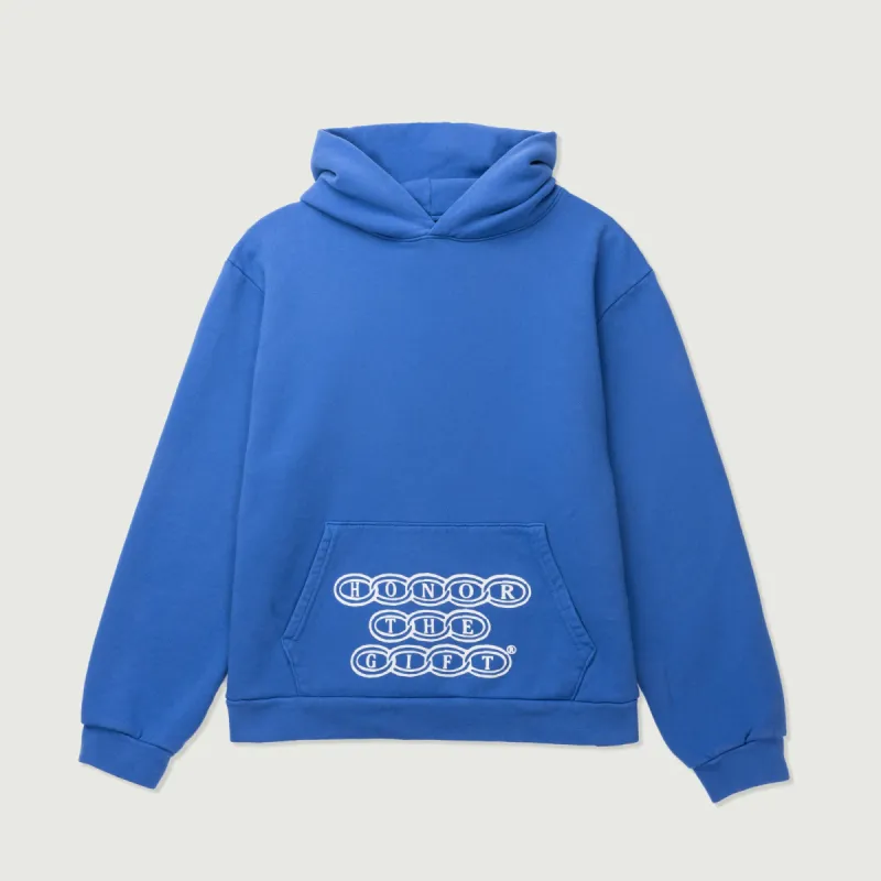 Chainlink Logo Hoodie - Blue sold by Honor the Gift