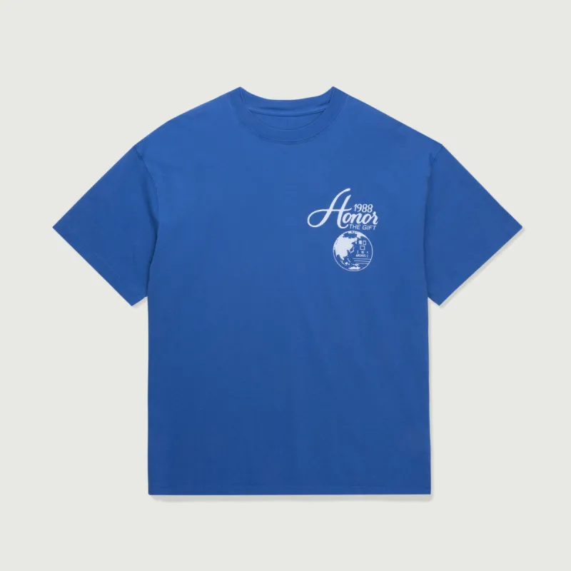 Travel T-shirt - Blue sold by Honor the Gift