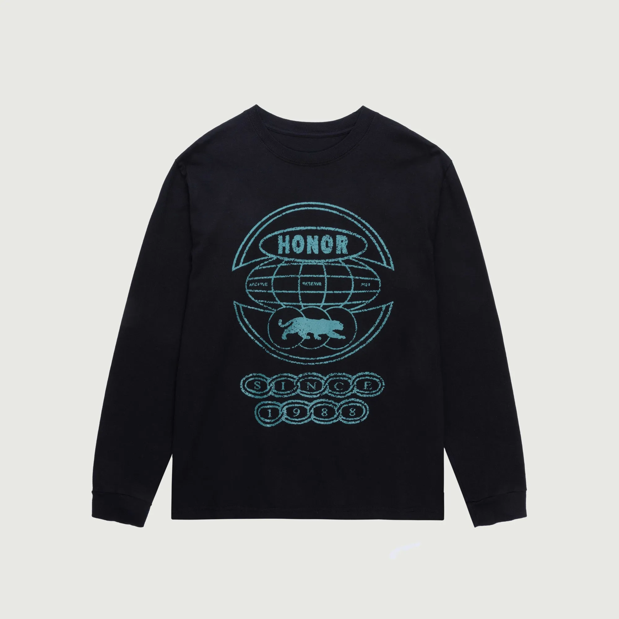 Global Logo LS - Black sold by Honor the Gift