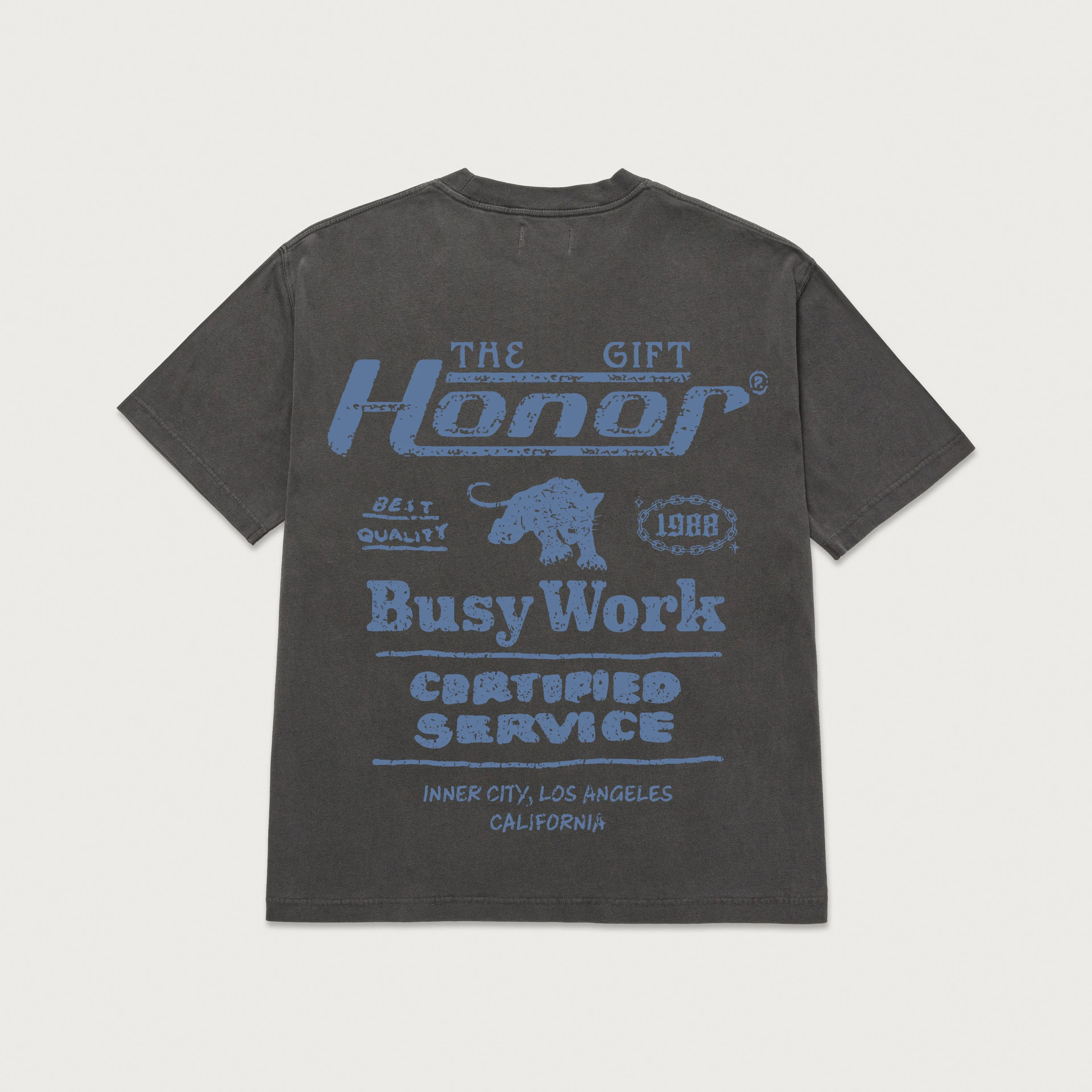 Busy Work T-shirt - Black sold by Honor the Gift product image thumbnail 2