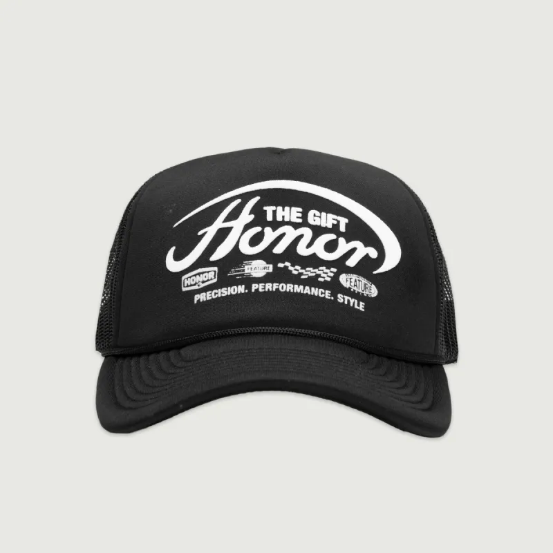 Racing Club Hat - Black made by Honor the Gift