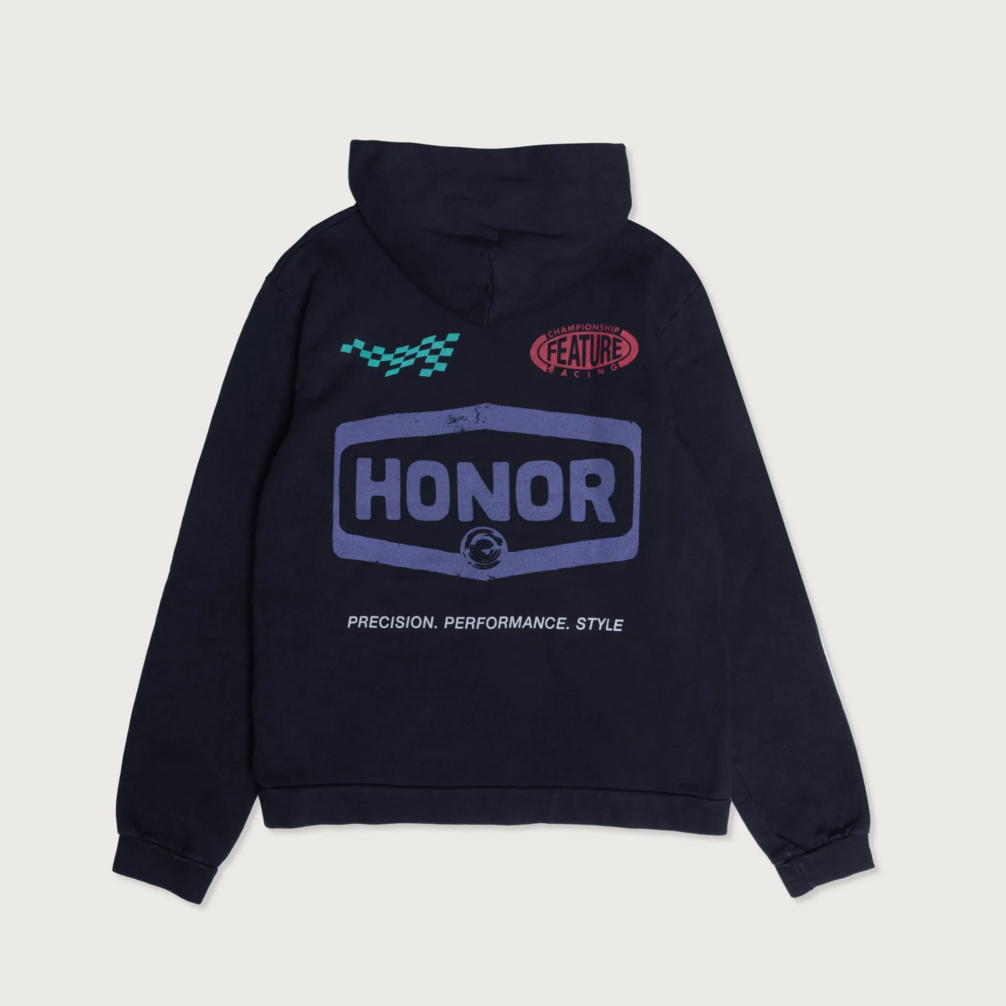 Racing Club Hoodie - Black sold by Honor the Gift product image thumbnail 2