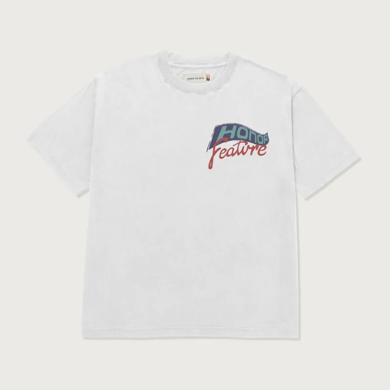 Speed Tee - White sold by Honor the Gift