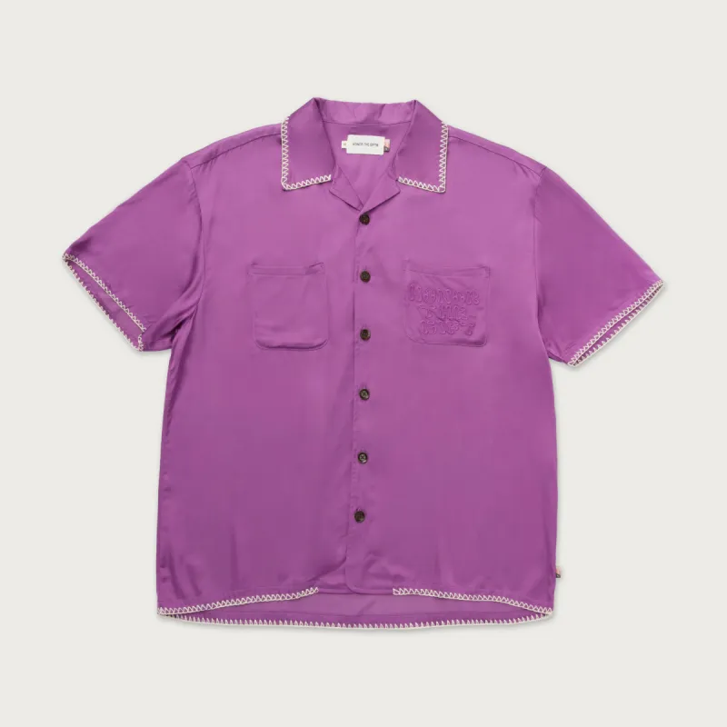 Blanket Stitch Woven - Purple sold by Honor the Gift