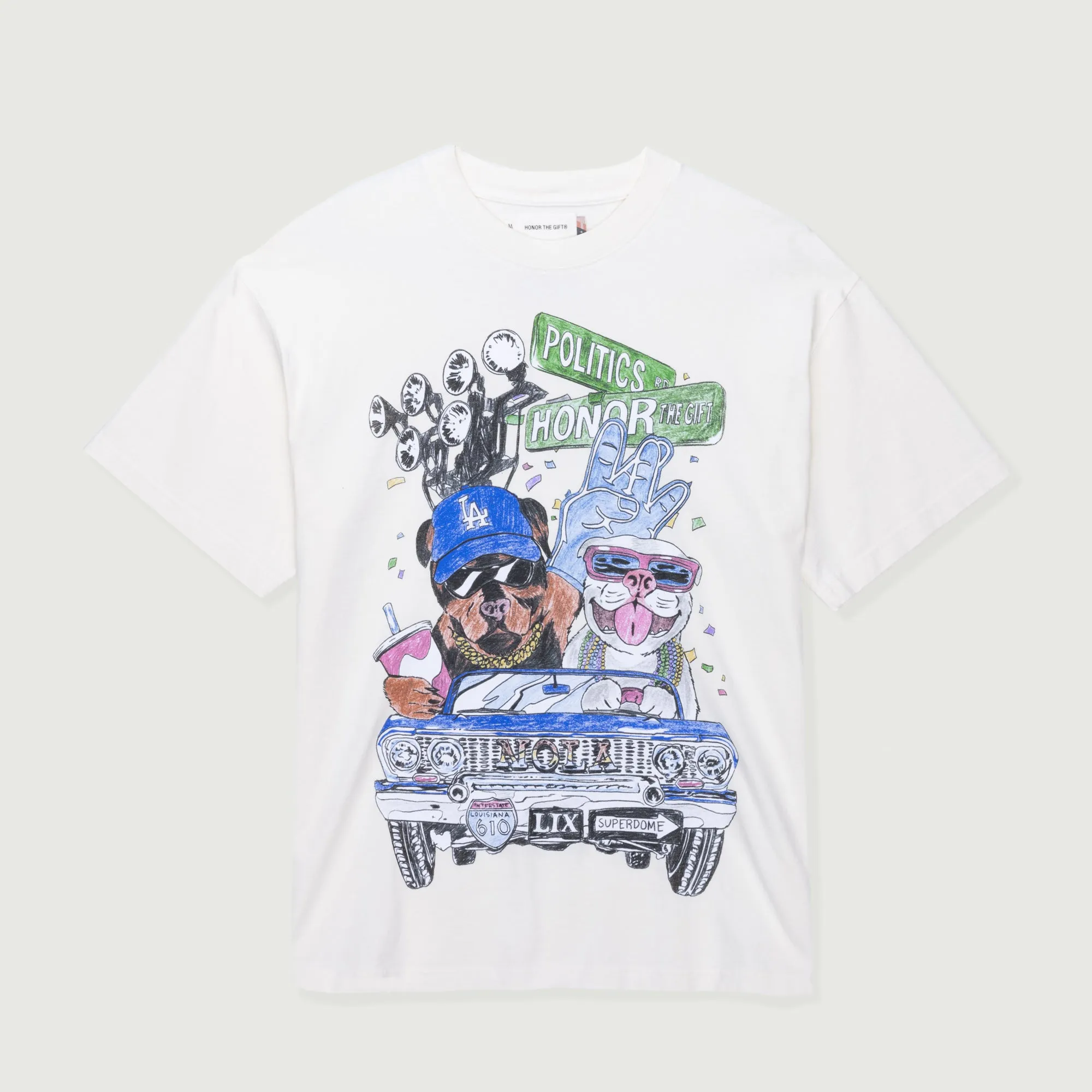 Tailgate T - Shirt - Vintage White sold by Honor the Gift