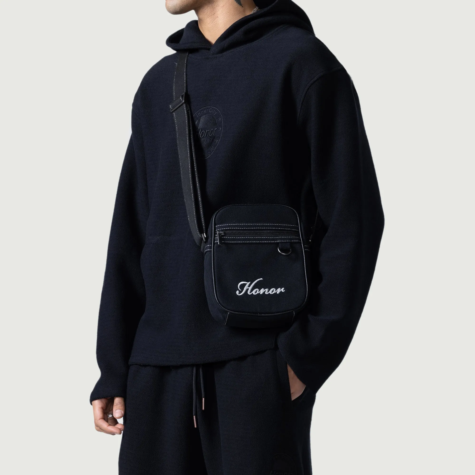 NS Messenger Bag - Black sold by Honor the Gift product image thumbnail 2