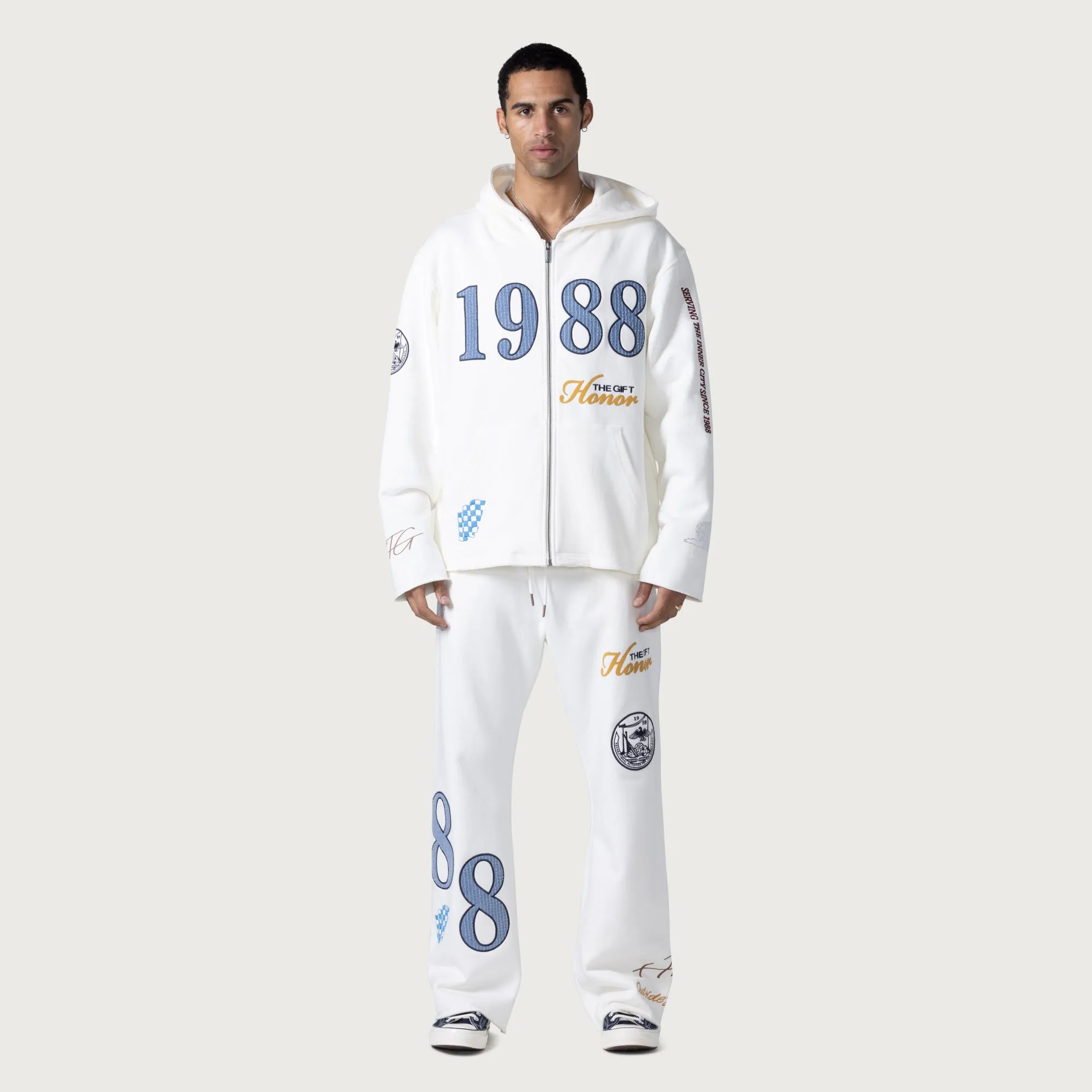 1988 Sweatpant - White sold by Honor the Gift product image thumbnail 2