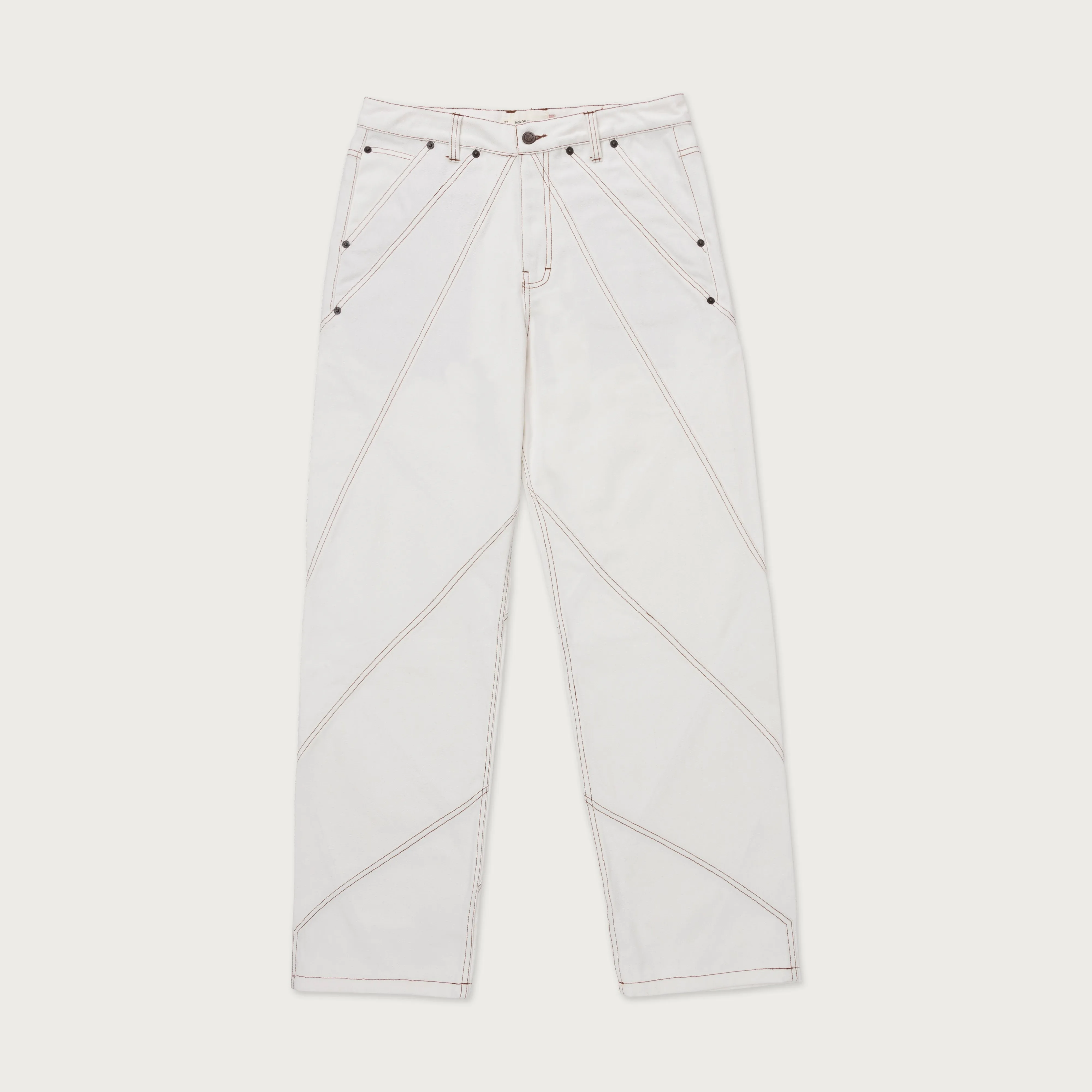 Racing Panel Pant - Bone sold by Honor the Gift