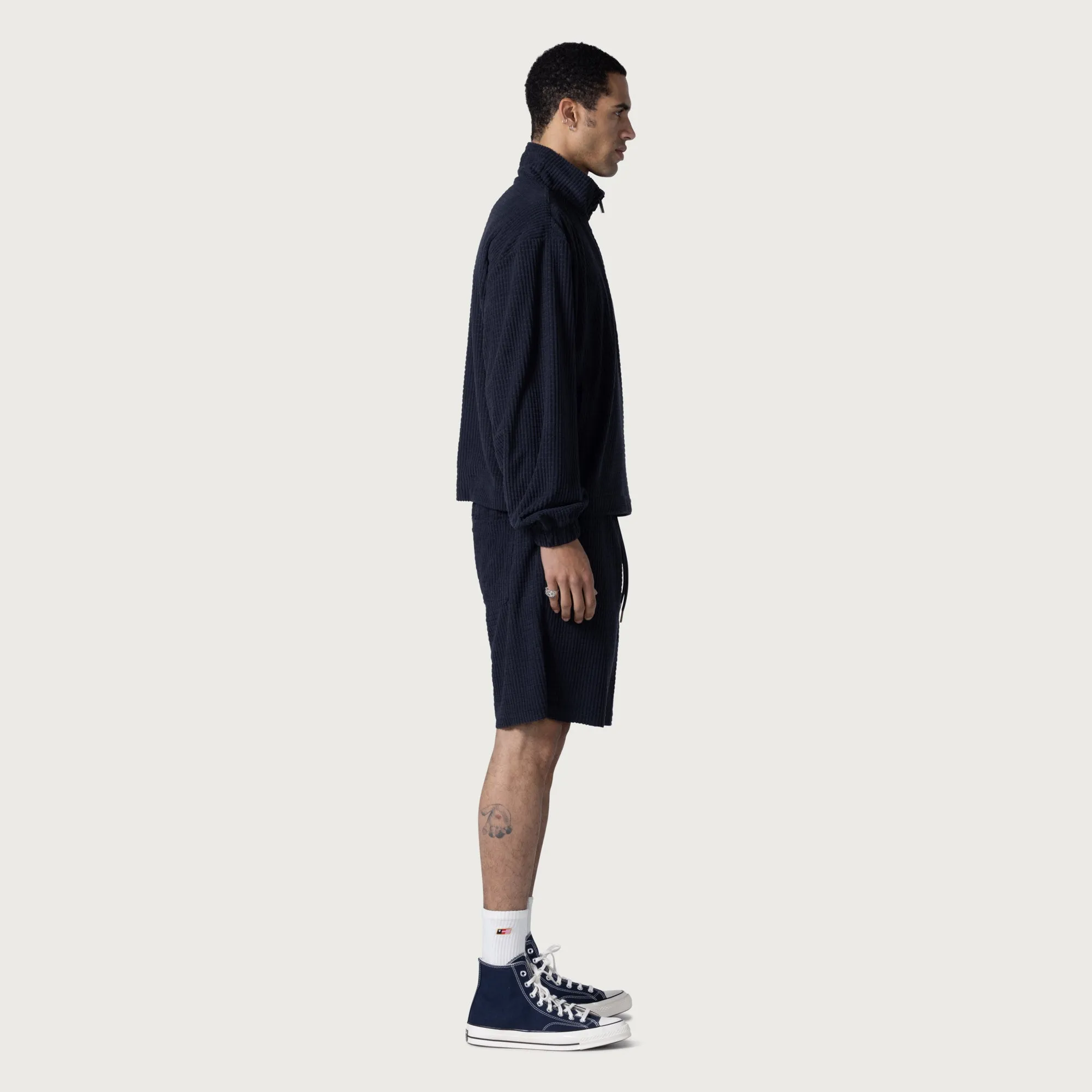 Textured Knit Short - Black sold by Honor the Gift product image thumbnail 3