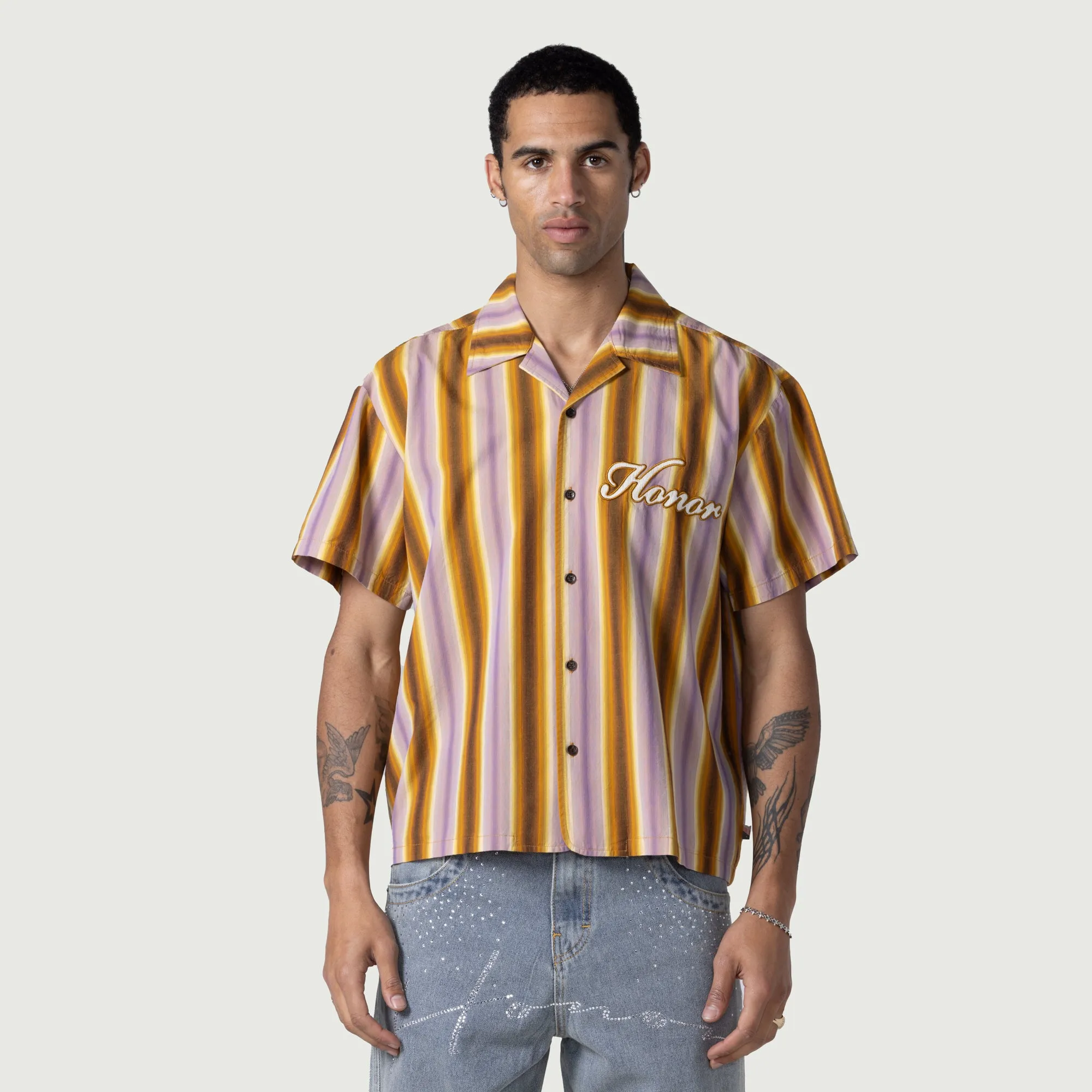 Auto Shop Camp Shirt - Brown sold by Honor the Gift product image thumbnail 2