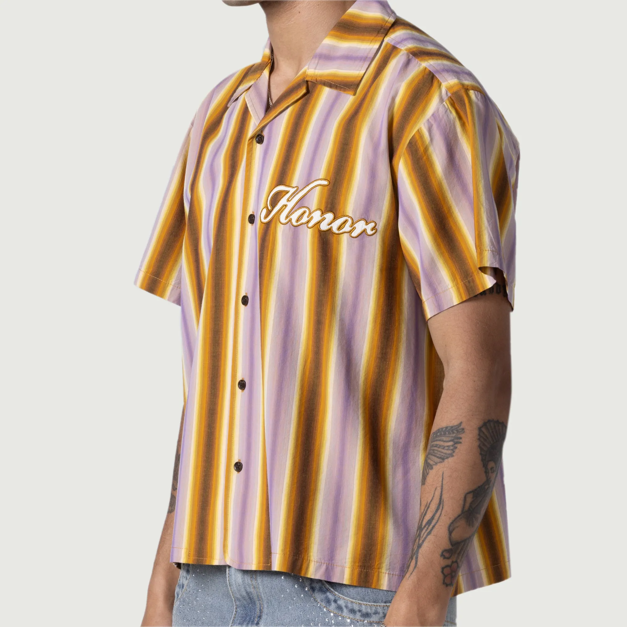 Auto Shop Camp Shirt - Brown sold by Honor the Gift product image thumbnail 5