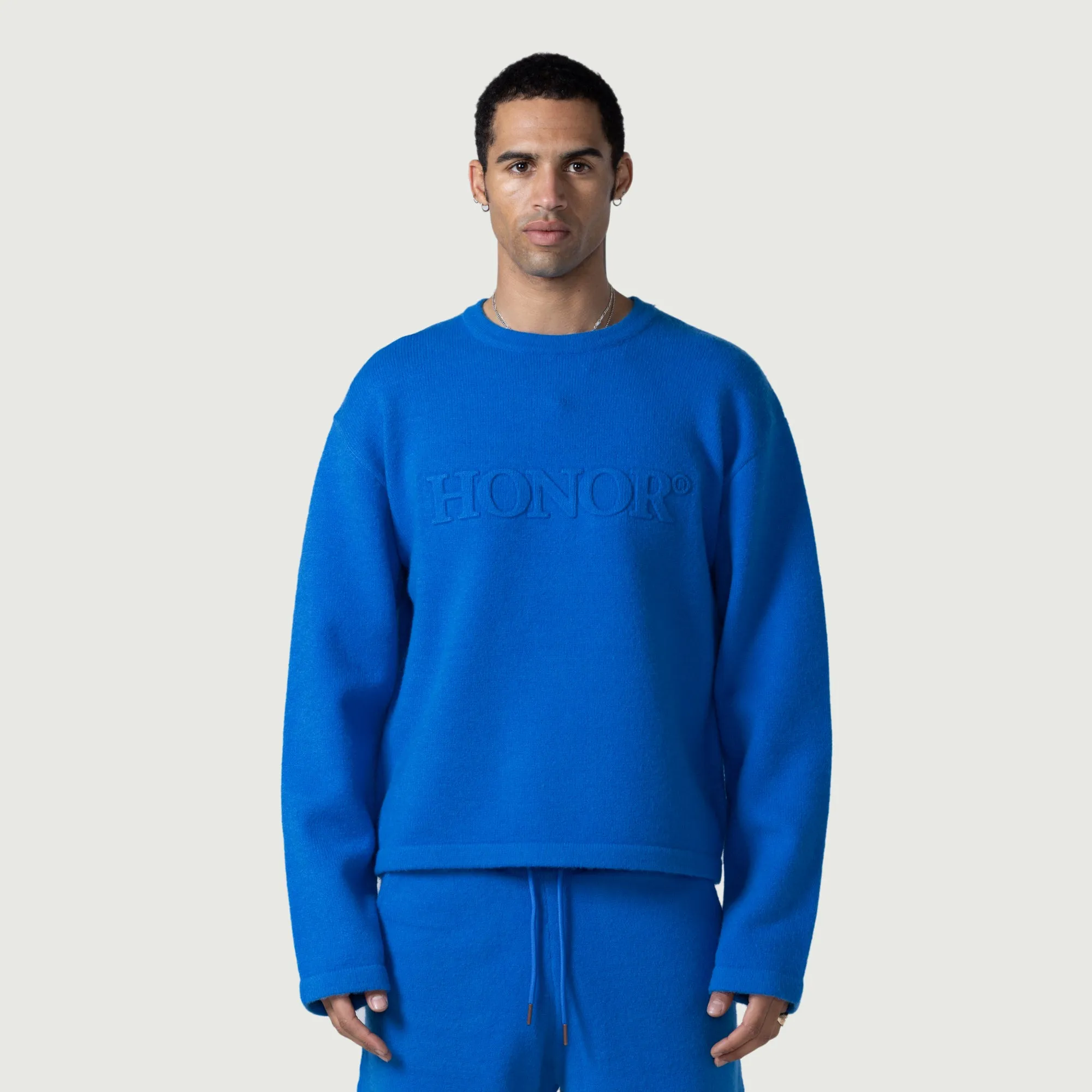 Honor Knit Sweater - Blue sold by Honor the Gift product image thumbnail 2