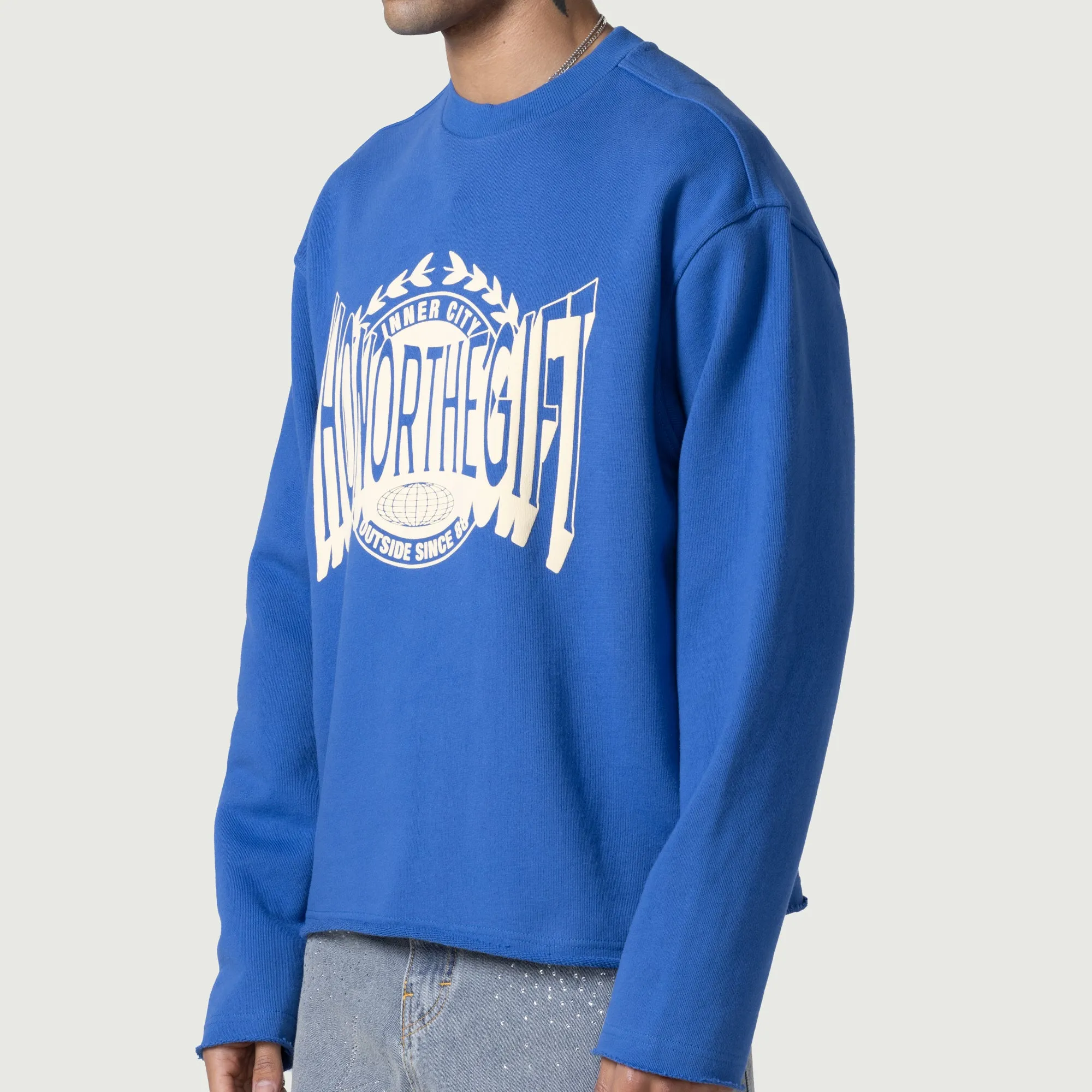 Honor Club Crewneck - Blue sold by Honor the Gift product image thumbnail 3