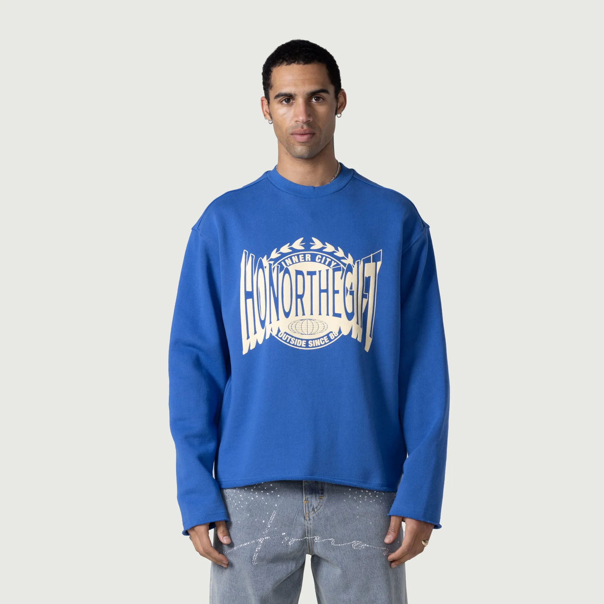 Honor Club Crewneck - Blue sold by Honor the Gift product image thumbnail 2
