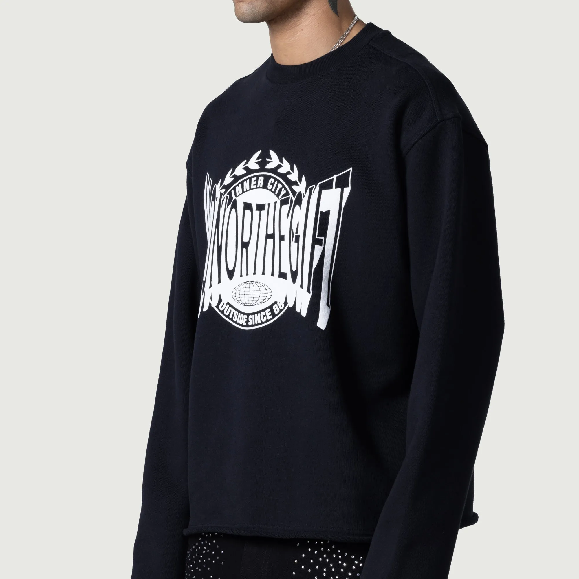 Honor Club Crewneck - Black sold by Honor the Gift product image thumbnail 3